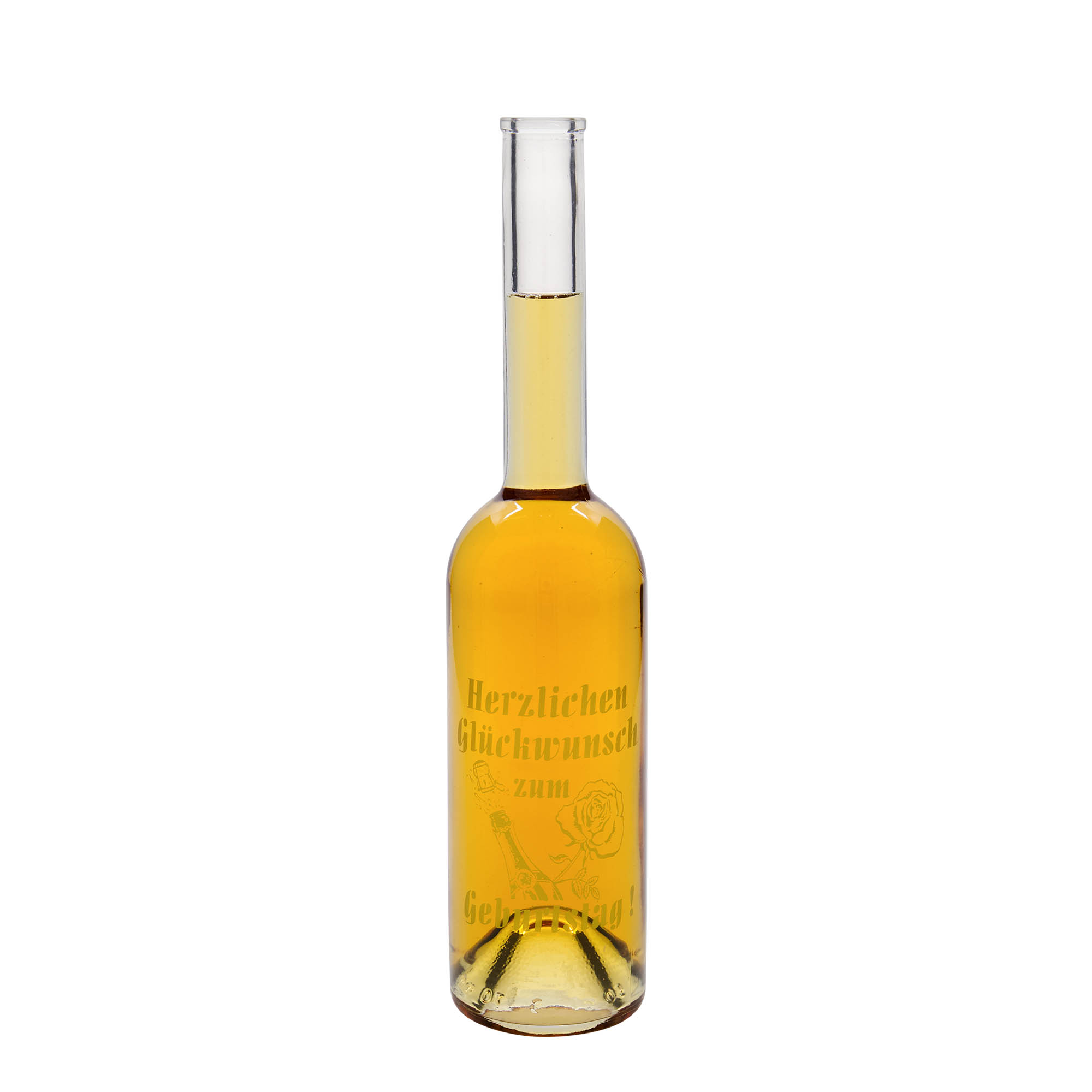 500 ml butelka szklana „Opera”, motyw: butelka urodzinowa, szyjka: korek