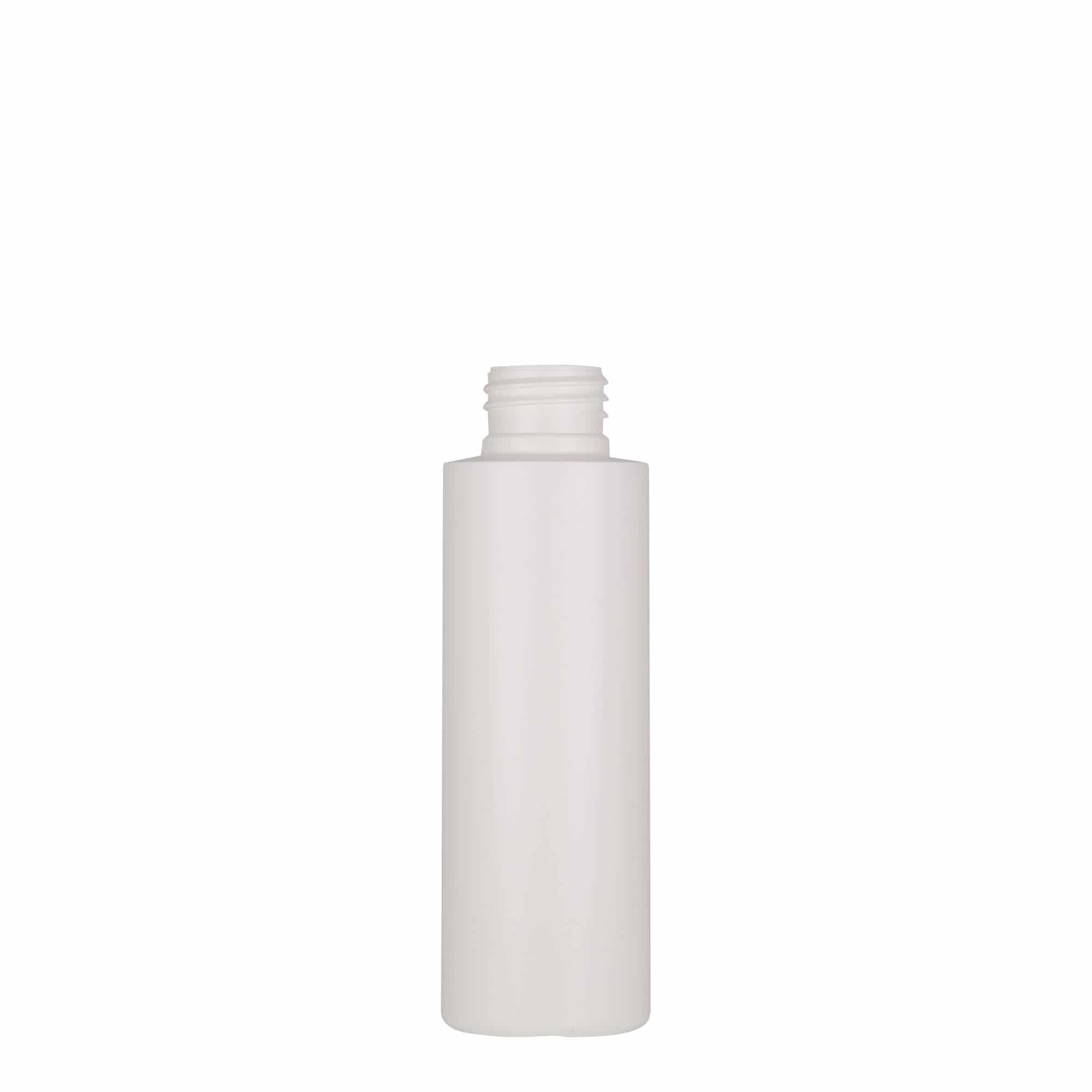 100 ml butelka z tworzywa sztucznego 'Pipe', Green HDPE, kolor biały, zamknięcie: 24/410