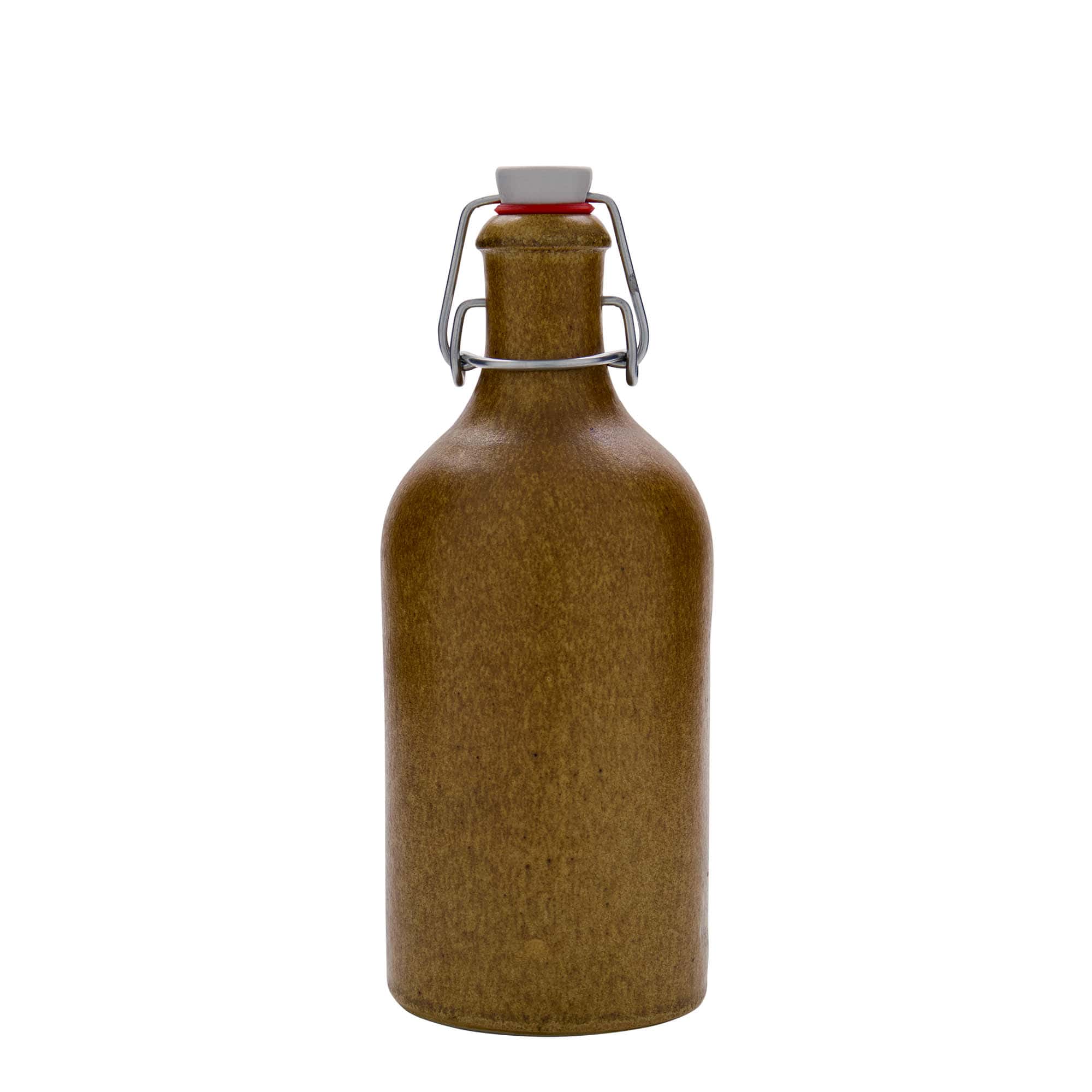 500 ml dzbanek do toniku, kamionka, brązowo-kryształowy, otwór: zamknięcie na zawias