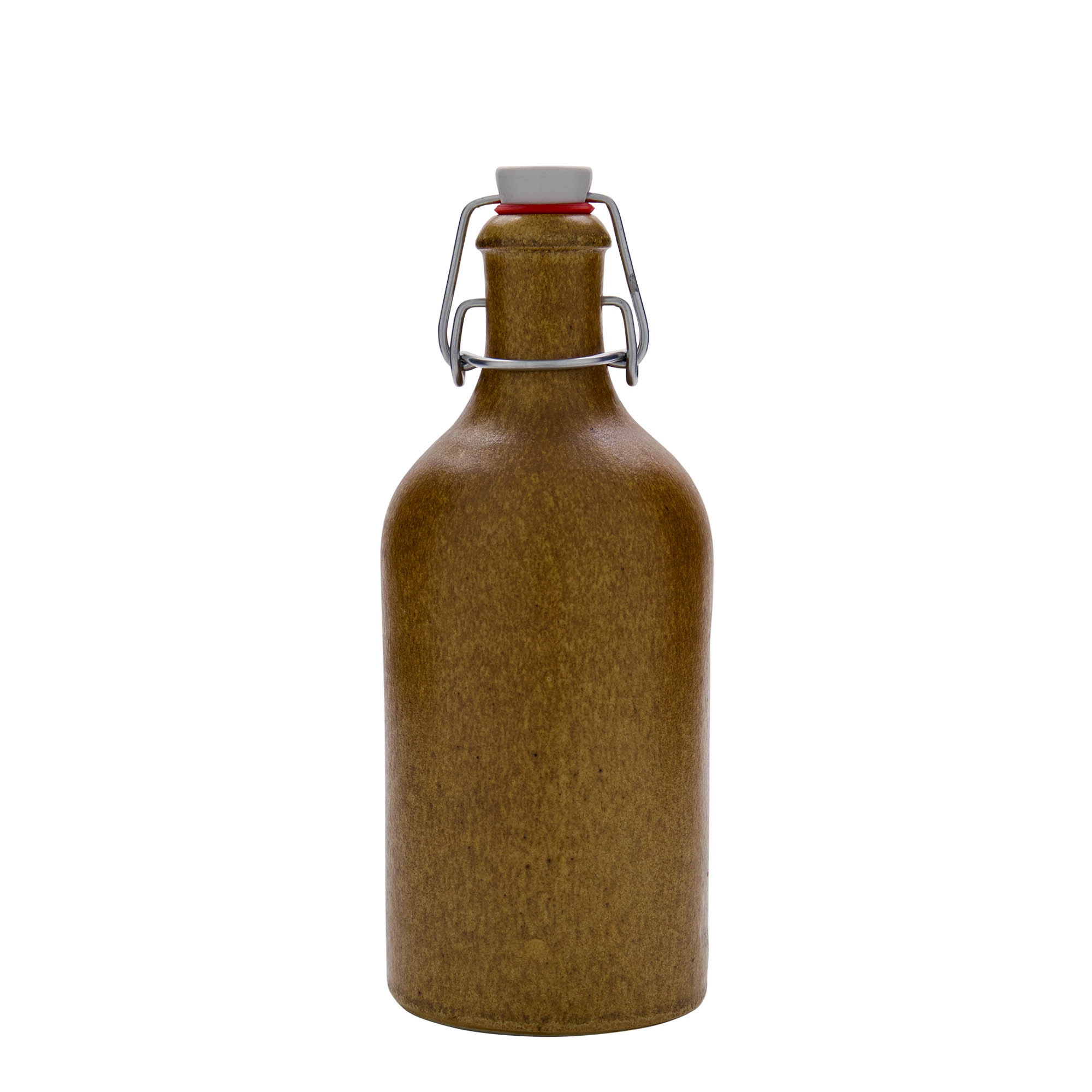 500 ml dzbanek do toniku, kamionka, brązowo-kryształowy, otwór: zamknięcie na zawias
