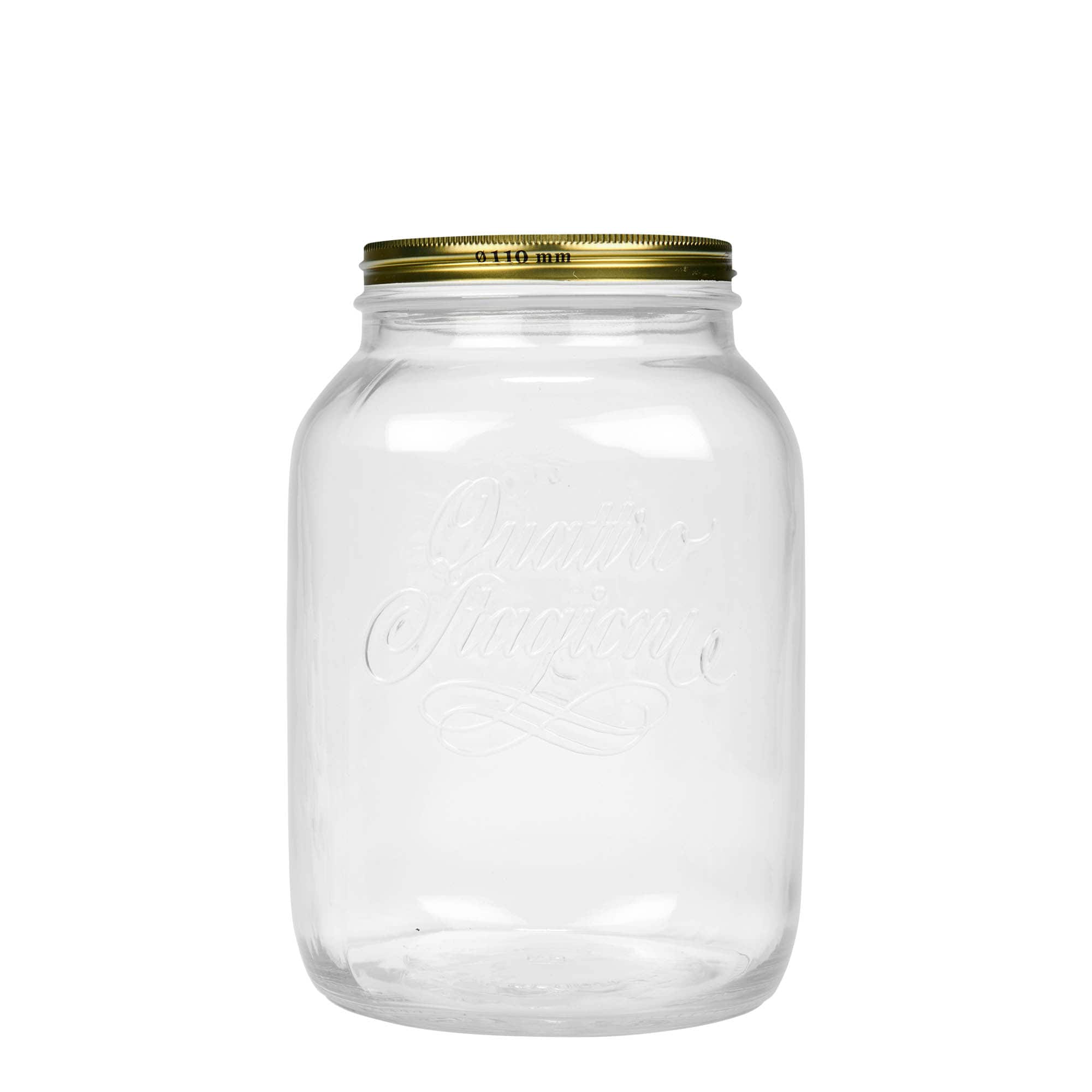3000 ml słoik 'Quattro Stagioni', zamknięcie: zakrętka 3000 ml słoik 'Quattro Stagioni', zamknięcie: zakrętka