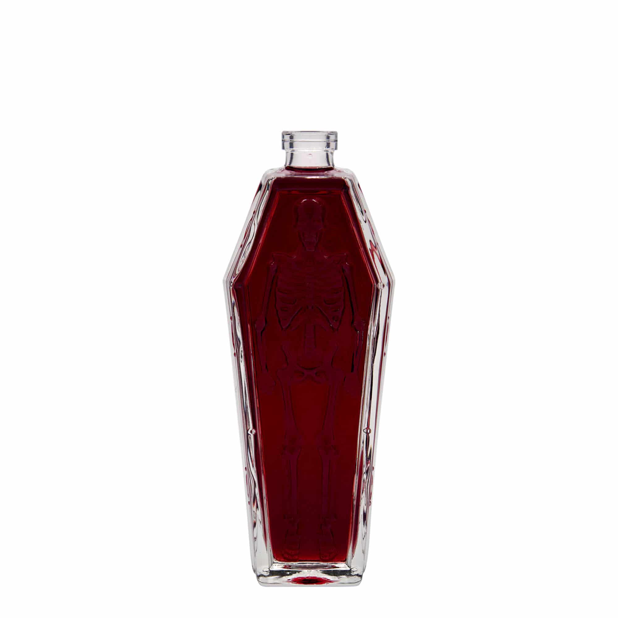 200 ml butelka szklana „trumna”, otwór: korek