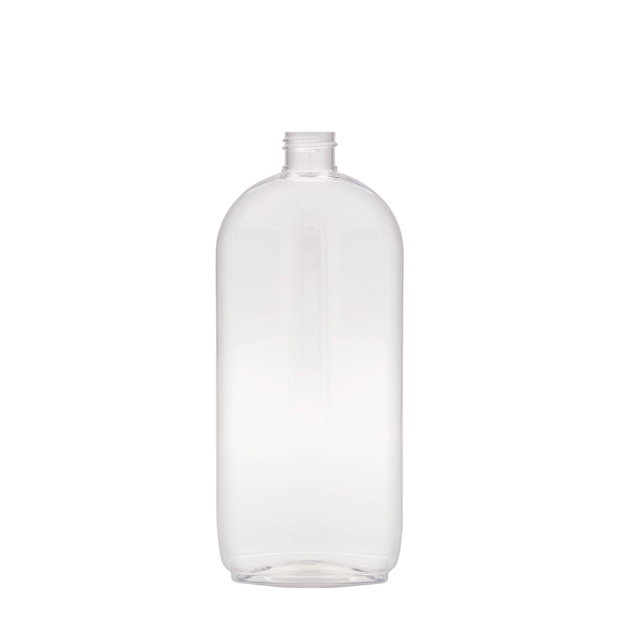 500 ml butelka PET „Iris”, owalna, plastik, gwint: 24/410 500 ml butelka PET „Iris”, owalna, plastik, gwint: 24/410