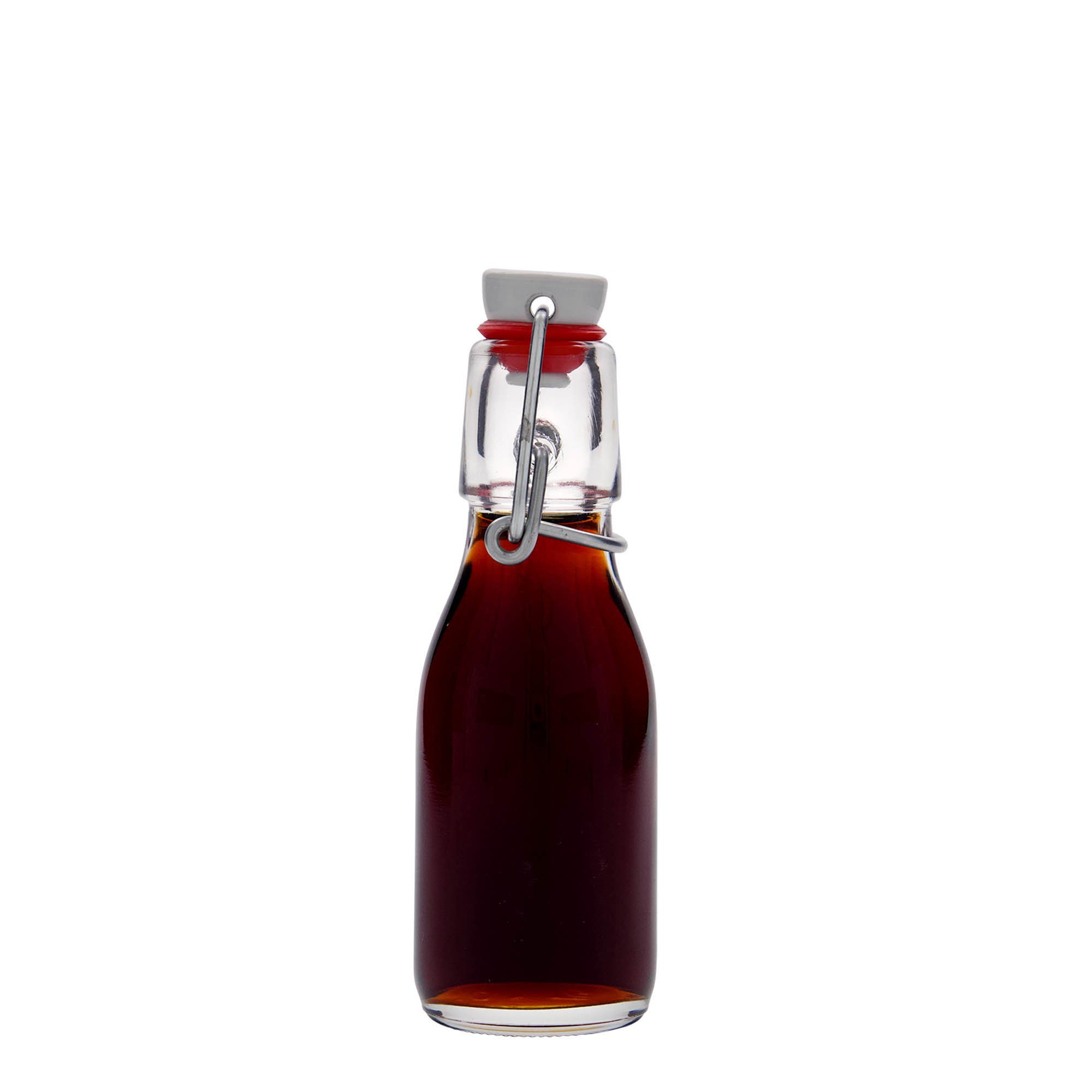 100 ml butelka szklana „Paul”, otwór: zamknięcie na zatrzask 100 ml butelka szklana „Paul”, otwór: zamknięcie na zatrzask
