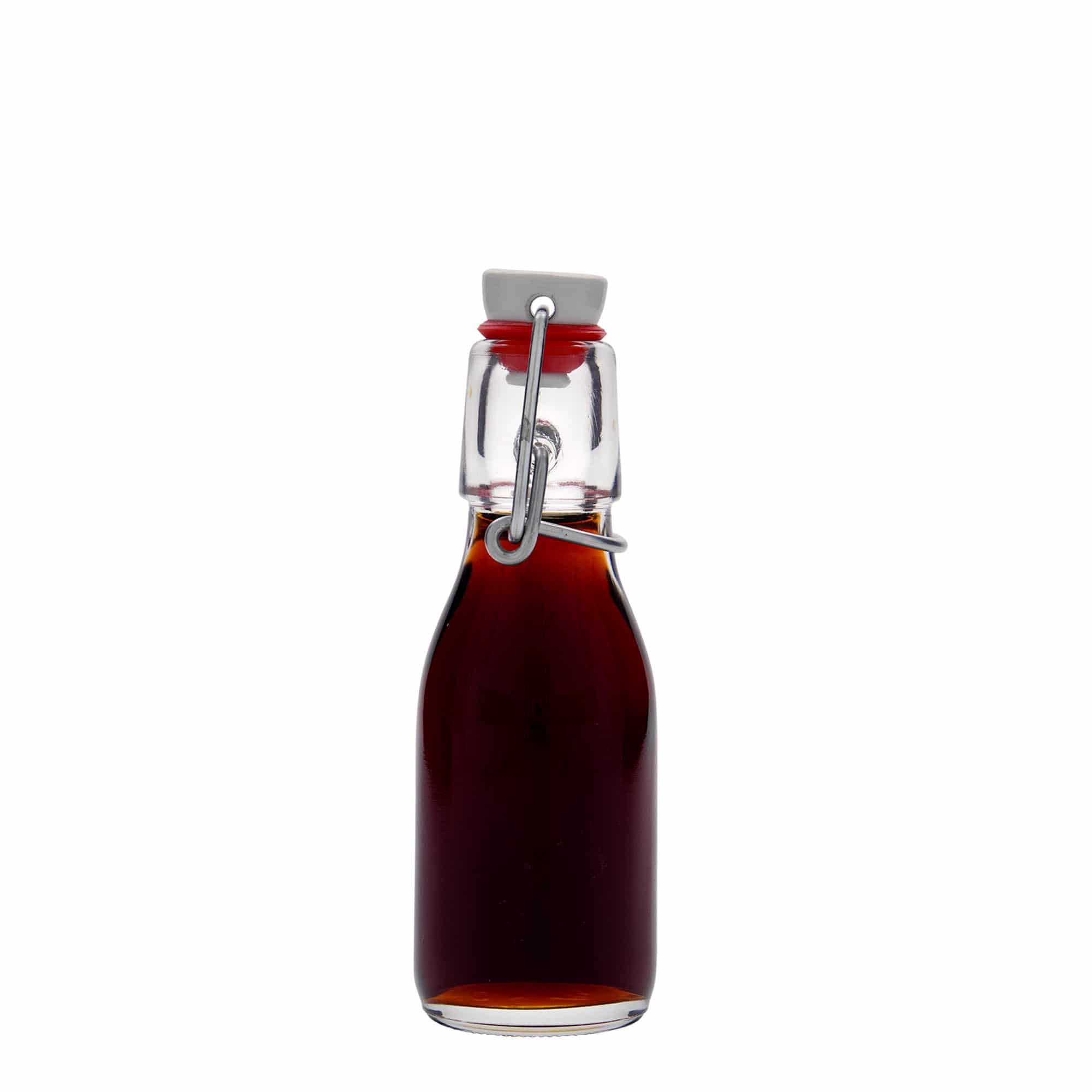 100 ml butelka szklana „Paul”, otwór: zamknięcie na zatrzask 100 ml butelka szklana „Paul”, otwór: zamknięcie na zatrzask