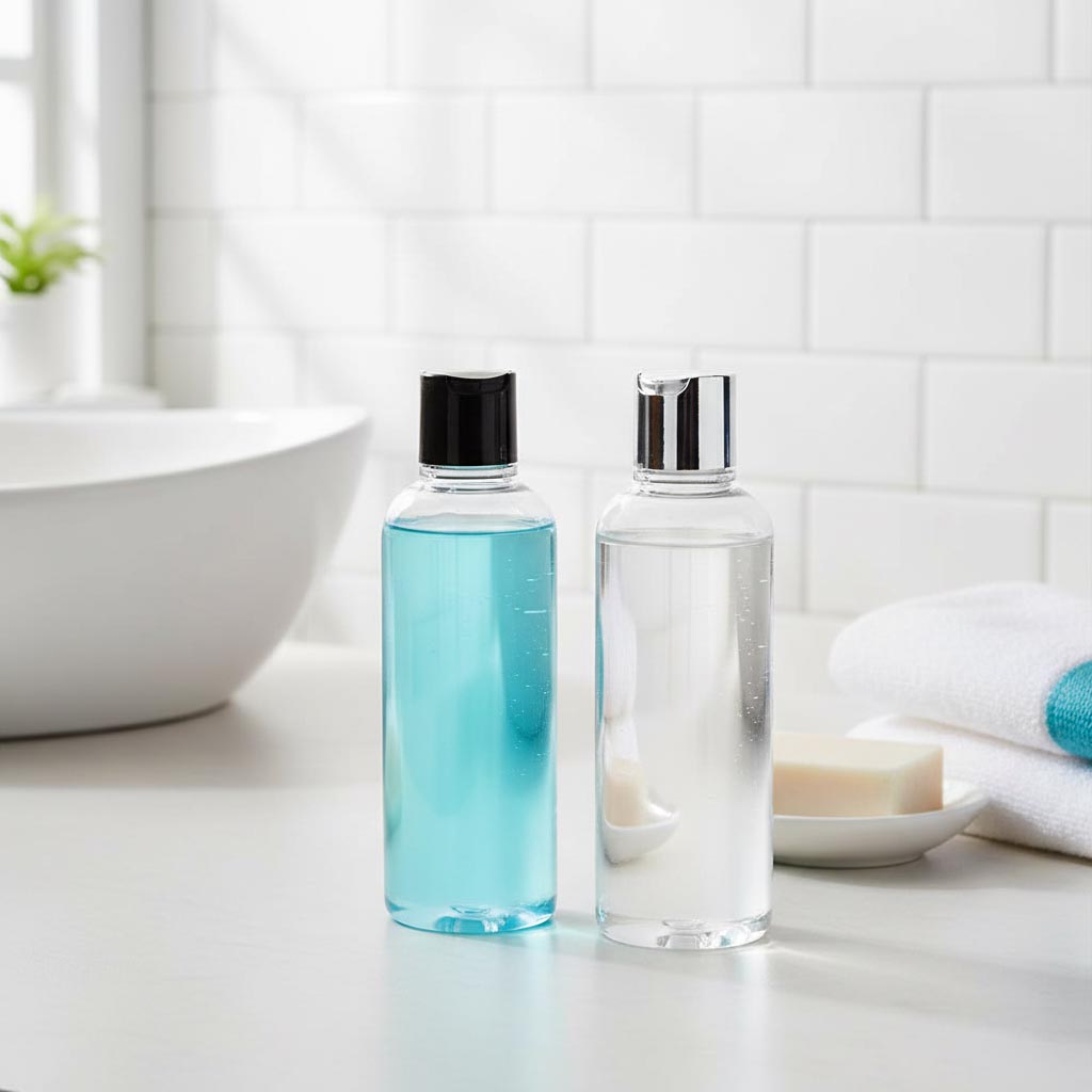 Zakrętka Disc Top, tworzywo sztuczne PP, czarna, do otworu: 24/410