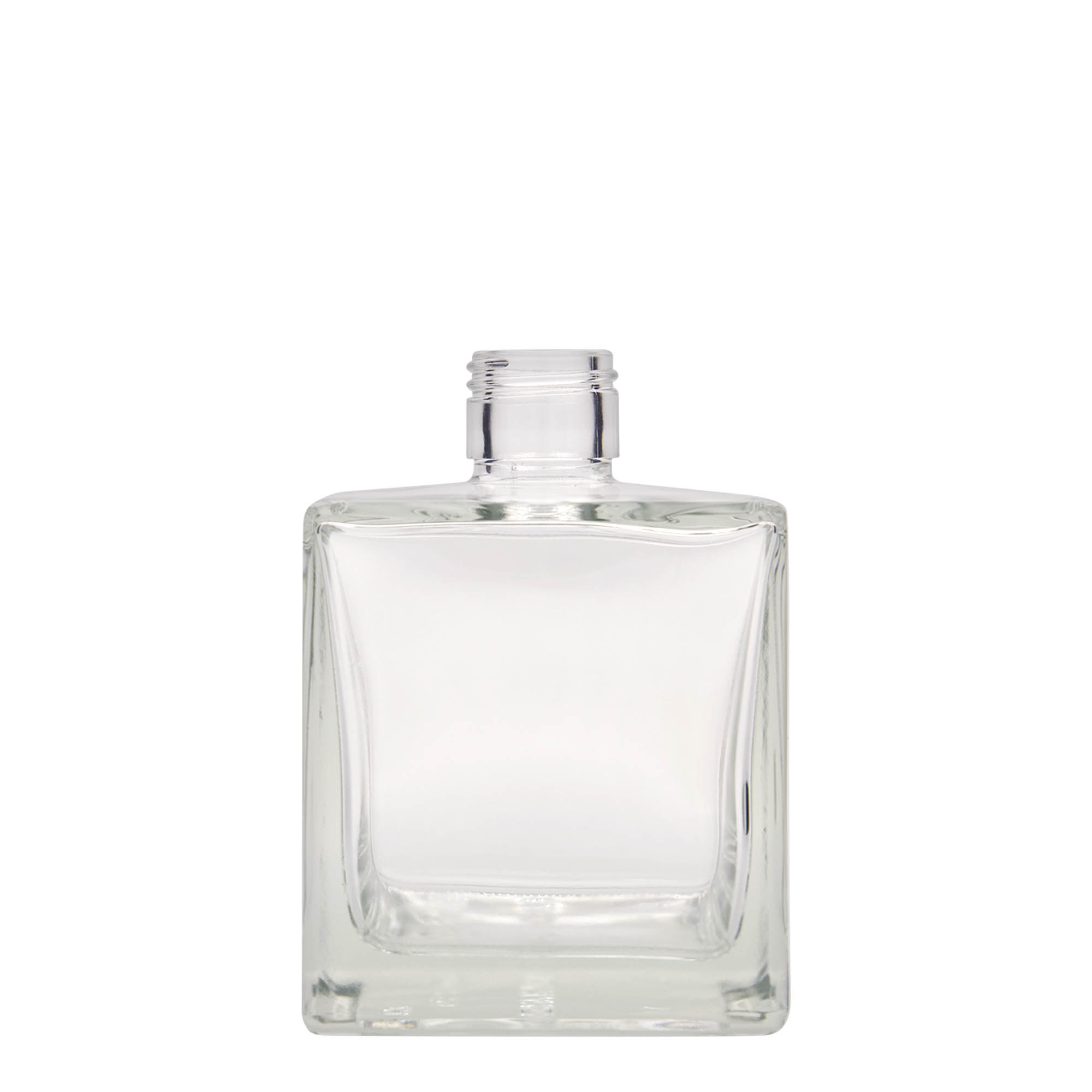 500 ml butelka szklana 'Cube', kwadratowa, gwint: PP 31,5