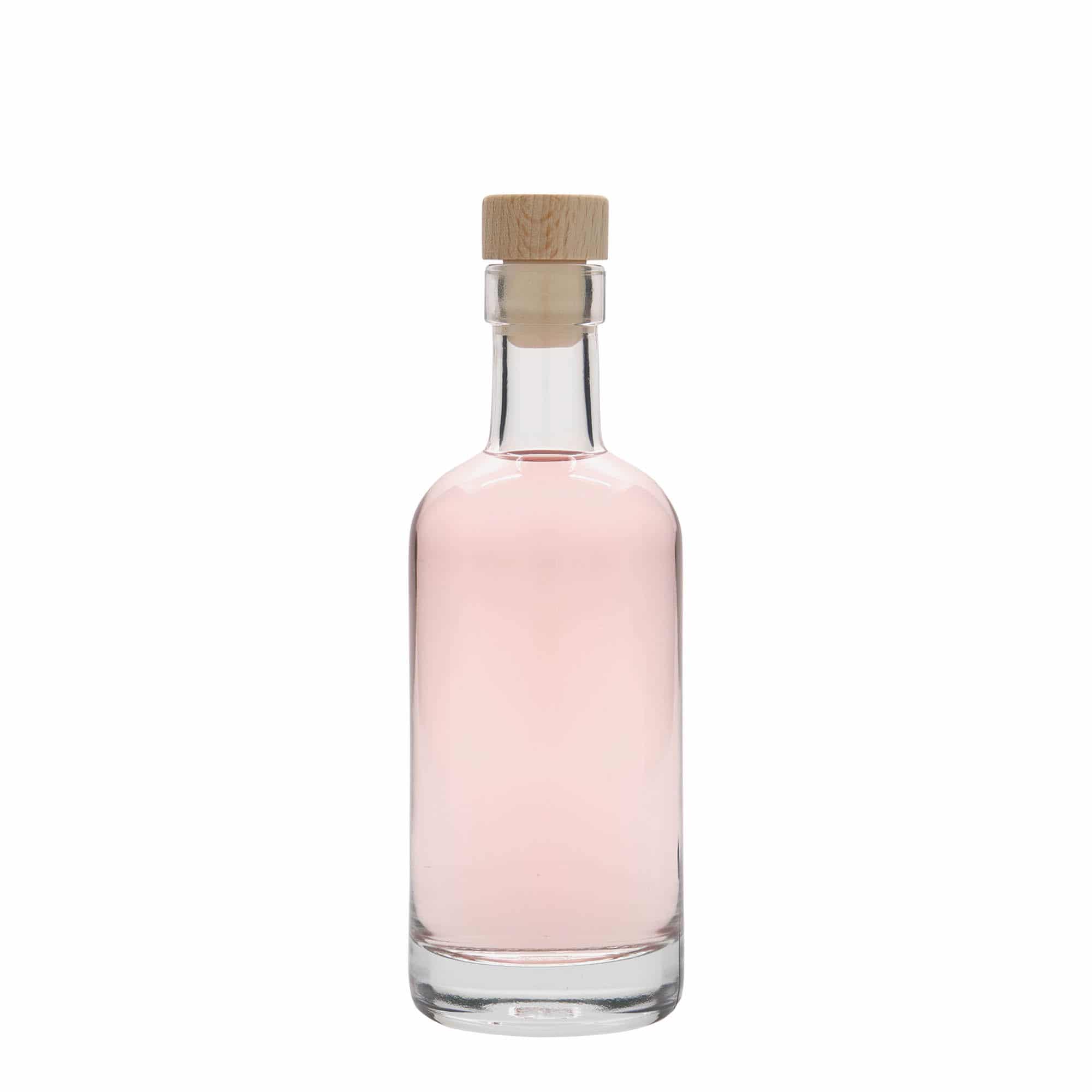 250 ml butelka szklana 'Linea Uno', zamknięcie: korek