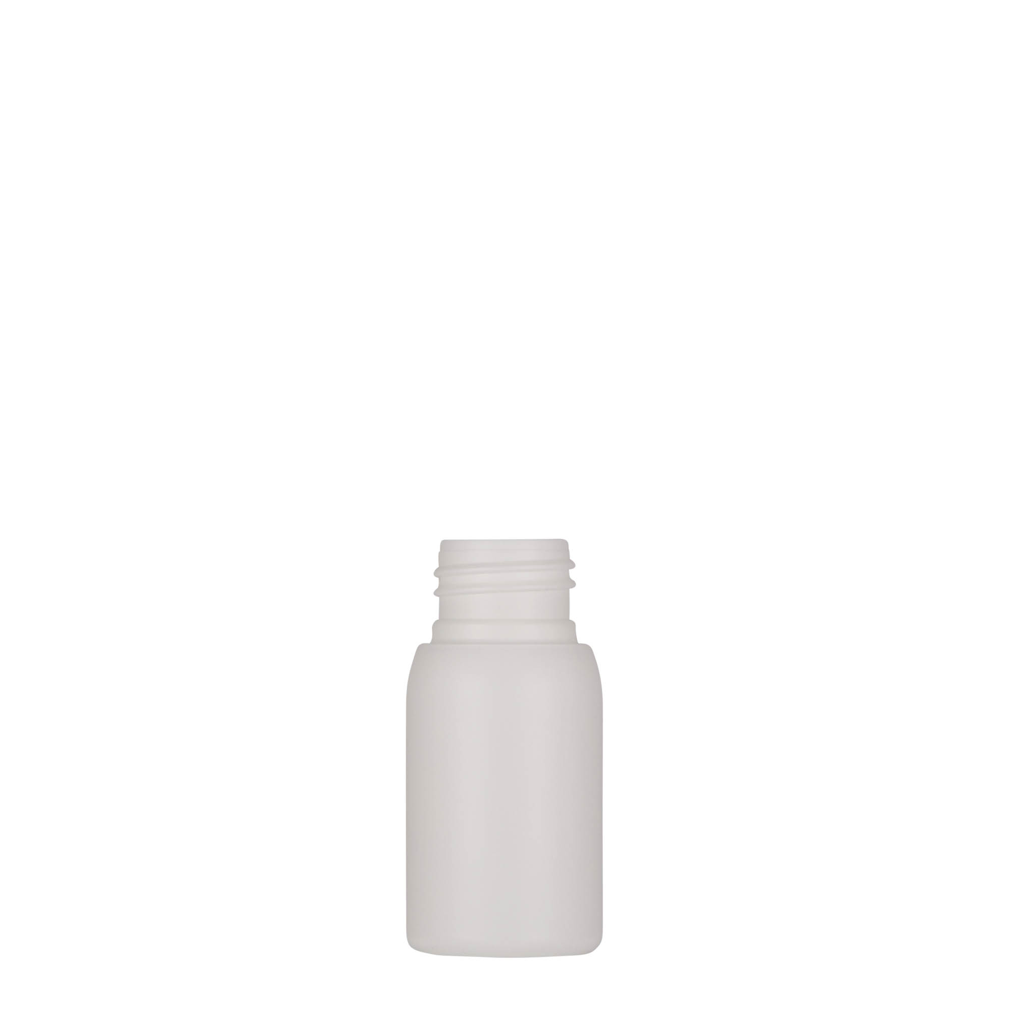 30 ml butelka plastikowa 'Tuffy', HDPE, biała, szyjka: 24/410