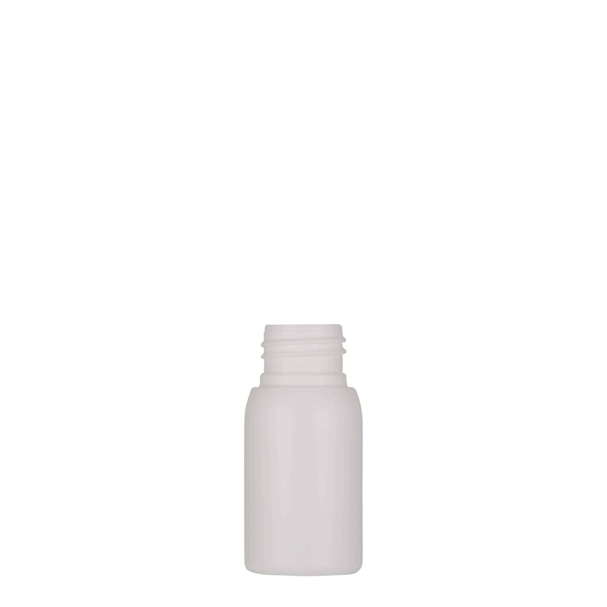 30 ml butelka plastikowa 'Tuffy', HDPE, biała, szyjka: 24/410