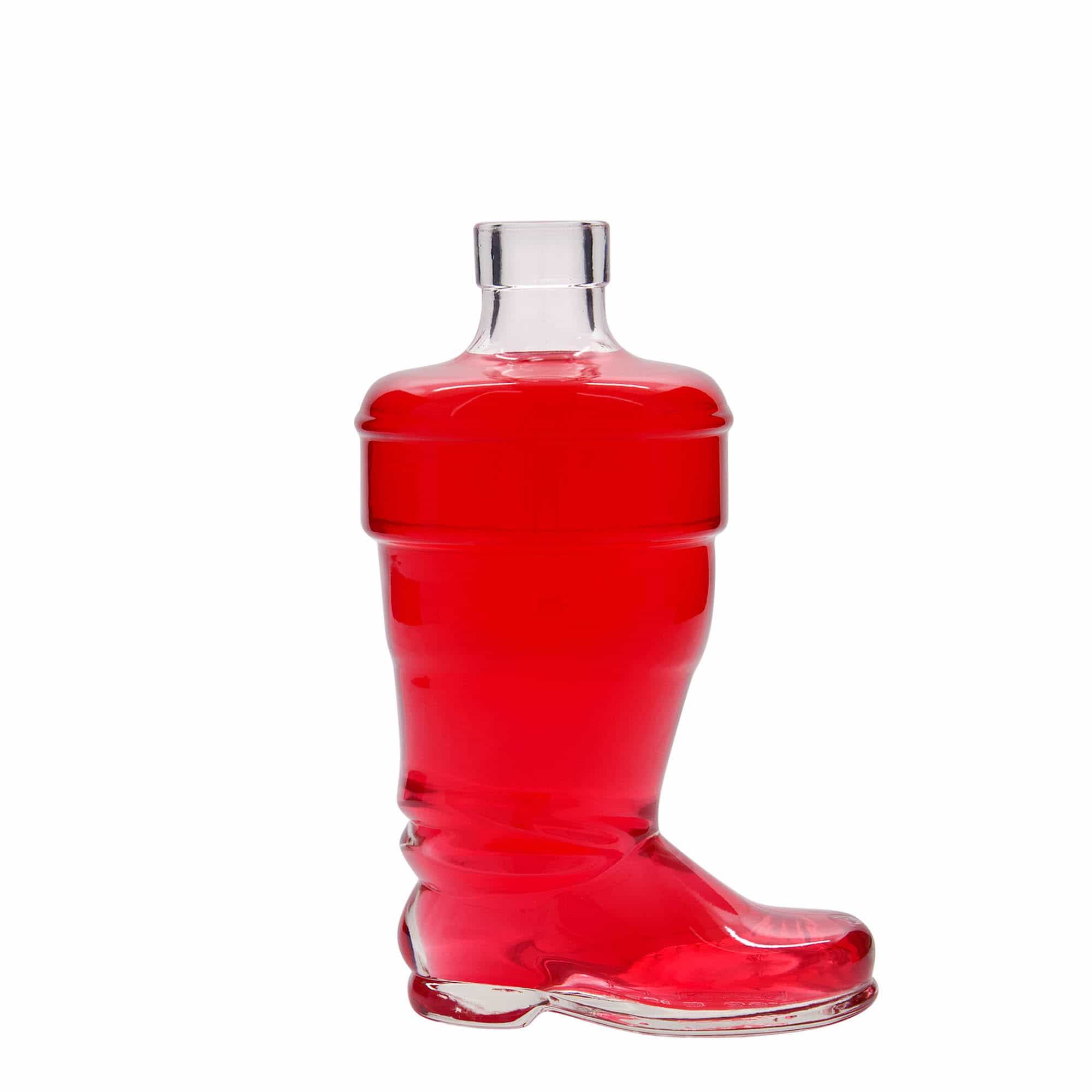 350 ml butelka szklana 'Buty', zamknięcie: korek