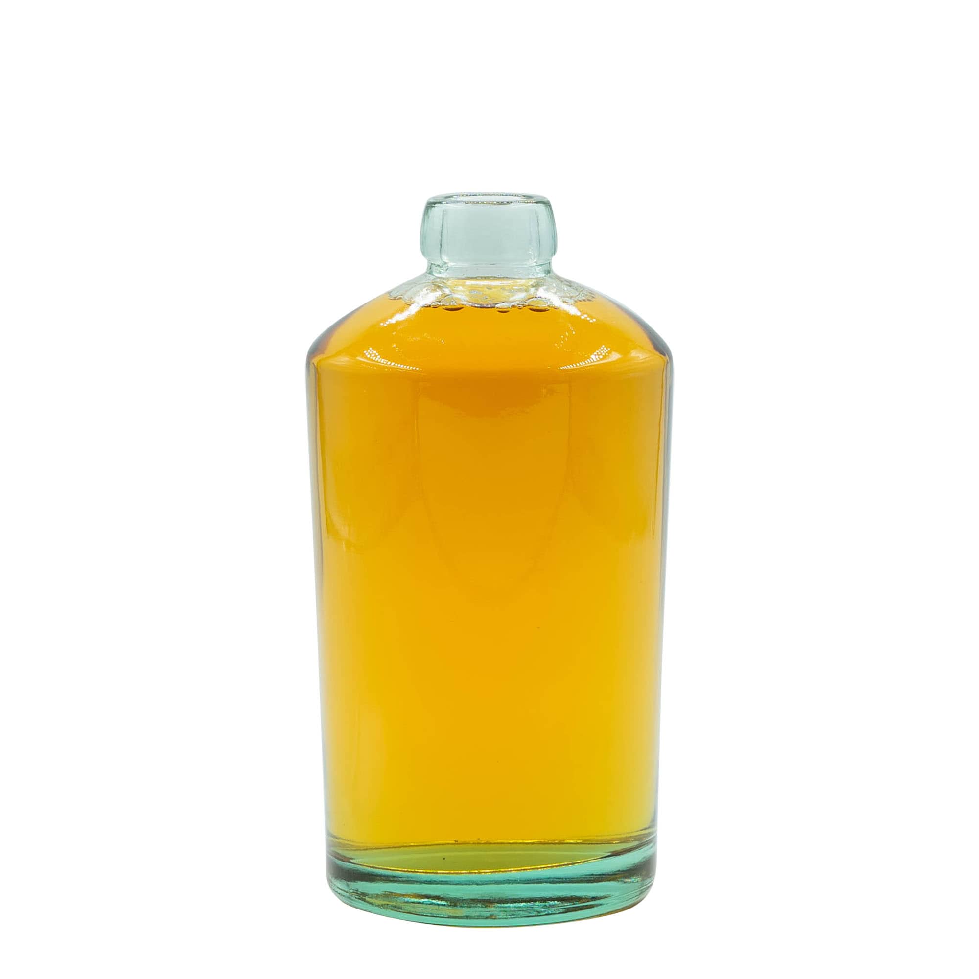 700 ml butelka szklana 'Barrel', otwór: korek
