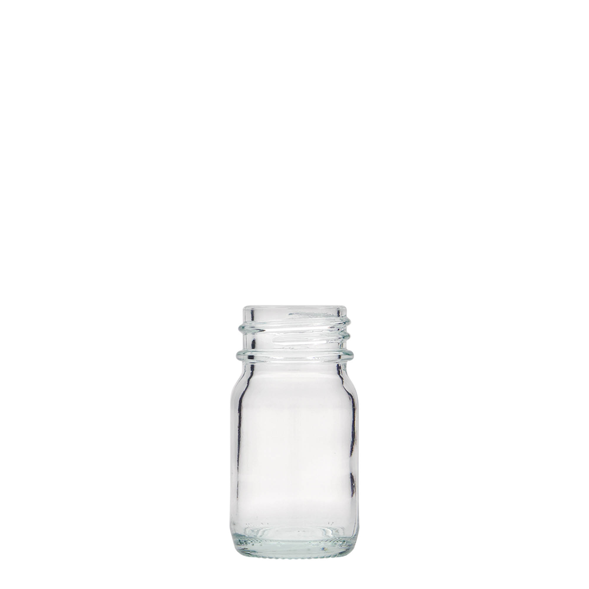 30 ml szerokootworowy słoik, otwór: DIN 32