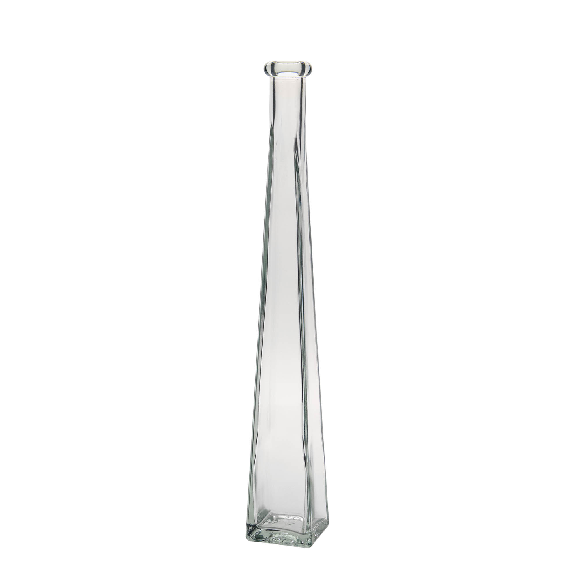Butelka szklana 200 ml „Dama Quadrato”, kwadratowa, wylot: korek Butelka szklana 200 ml „Dama Quadrato”, kwadratowa, wylot: korek