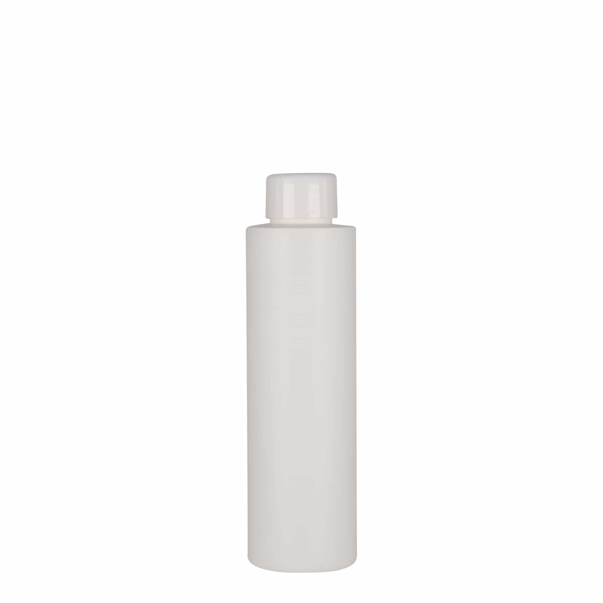 150 ml plastikowa butelka „Pipe”, HDPE, biała, gwint: 24/410