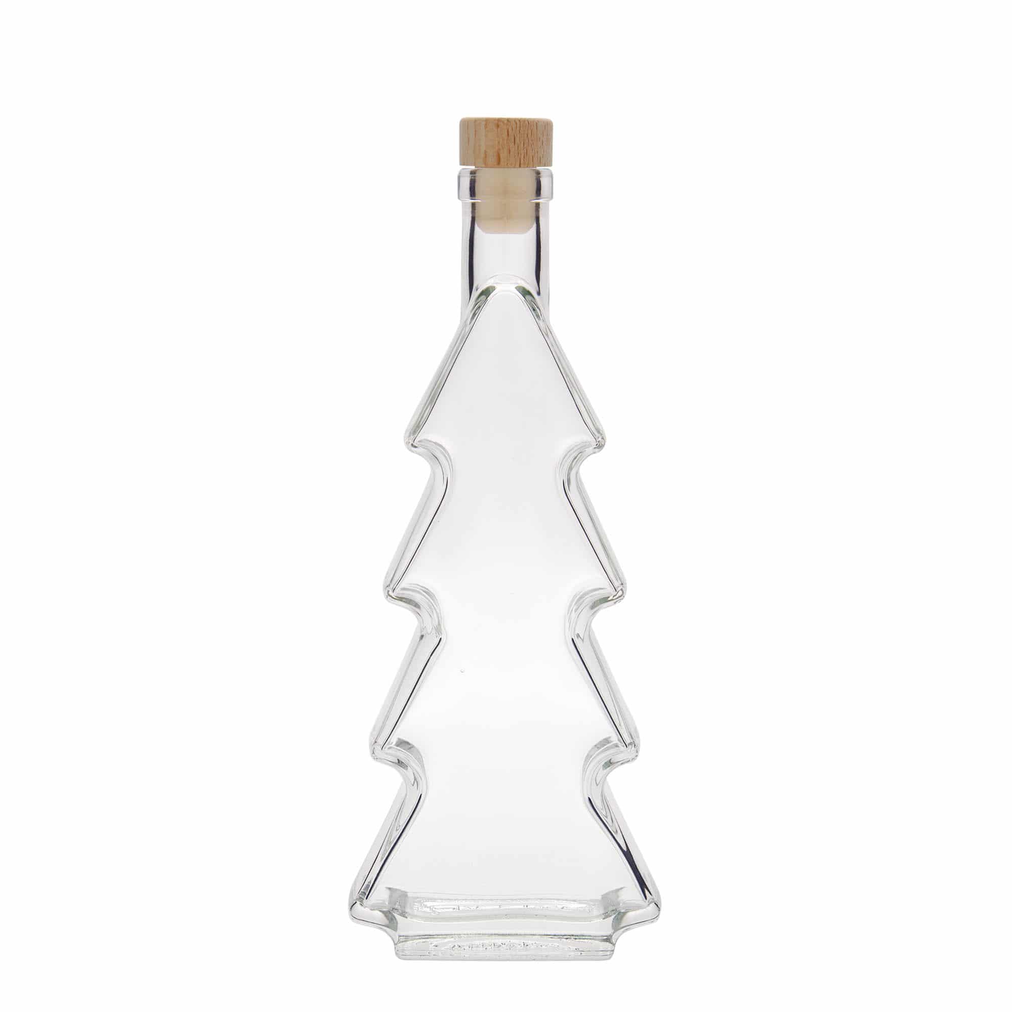 350 ml butelka szklana 'Choinka', zamknięcie: korek