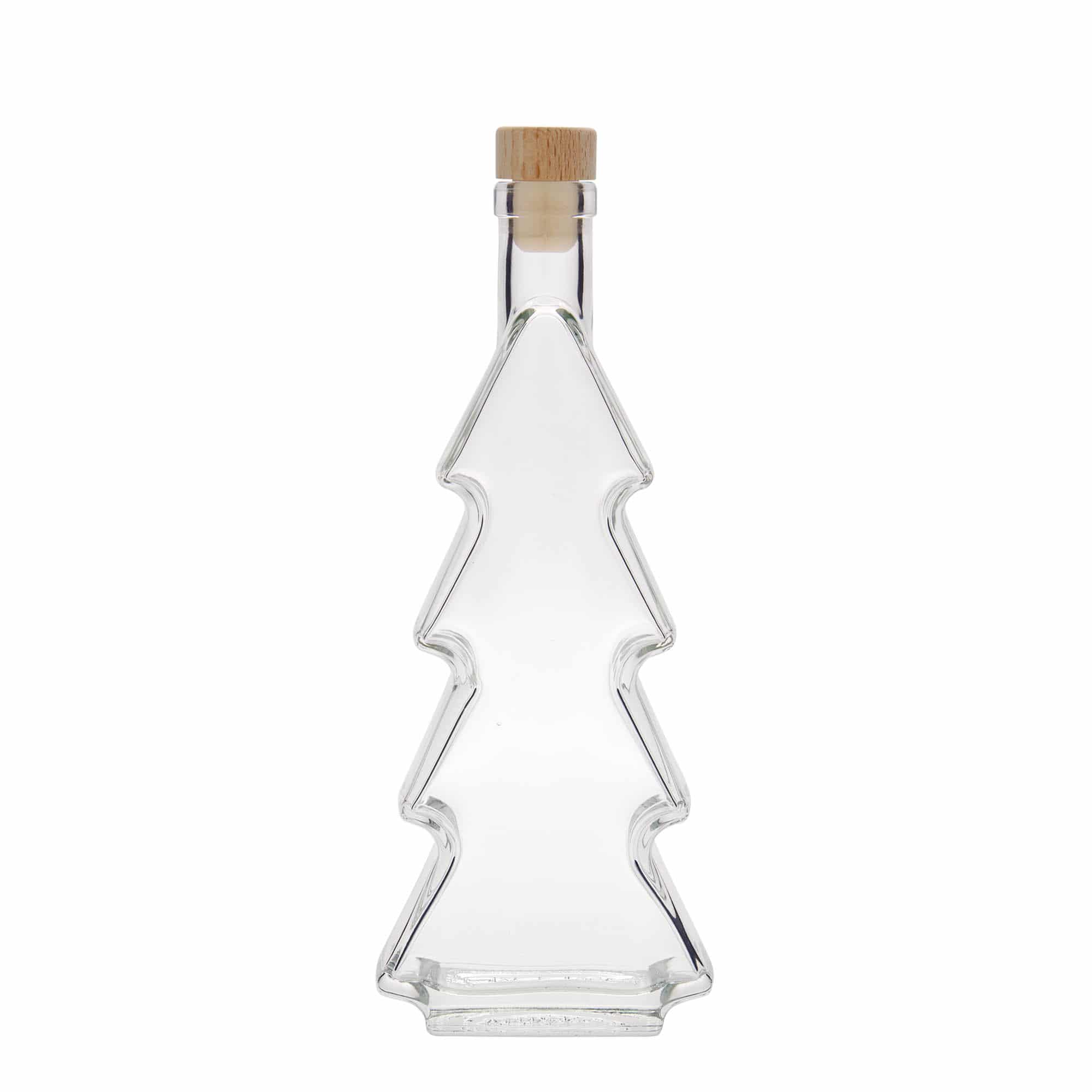 350 ml butelka szklana „Choinka”, otwór: korek