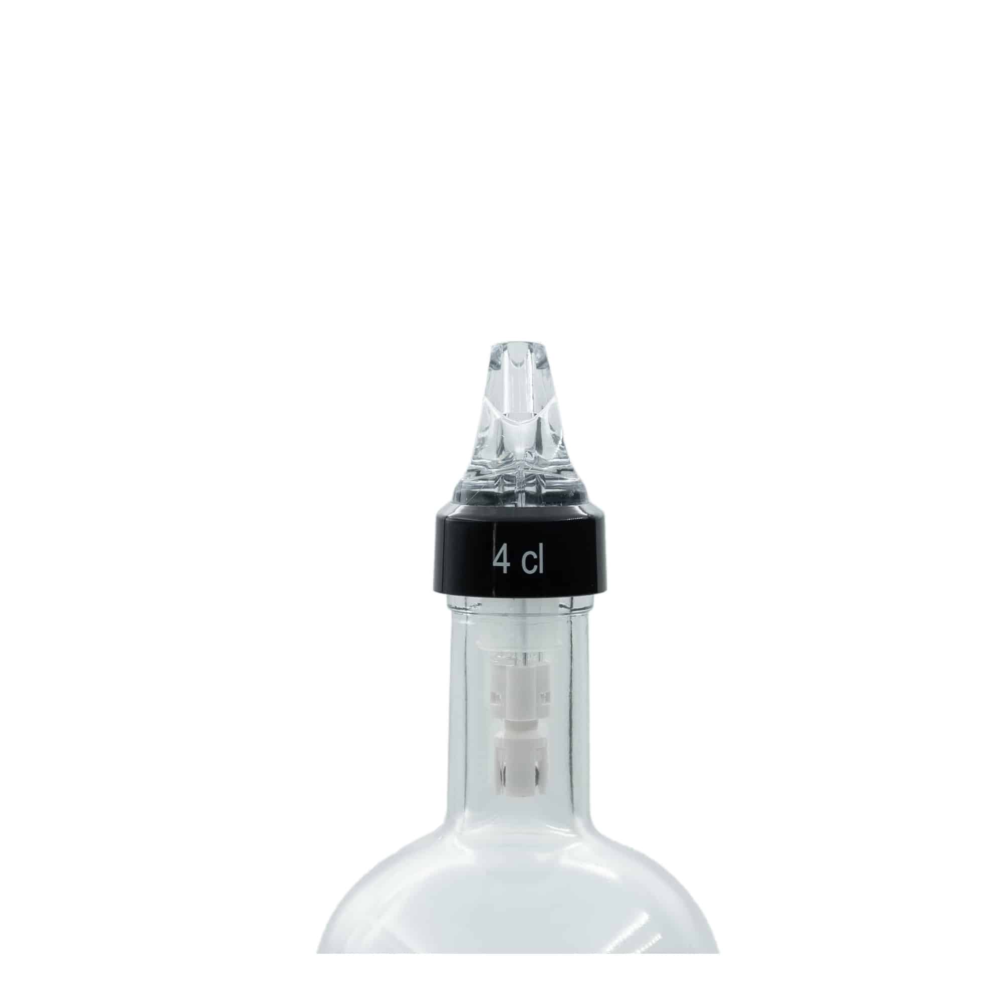 Dozownik „Auto Pour” 4 cl, tworzywo sztuczne PE, przezroczysty Dozownik „Auto Pour” 4 cl, tworzywo sztuczne PE, przezroczysty