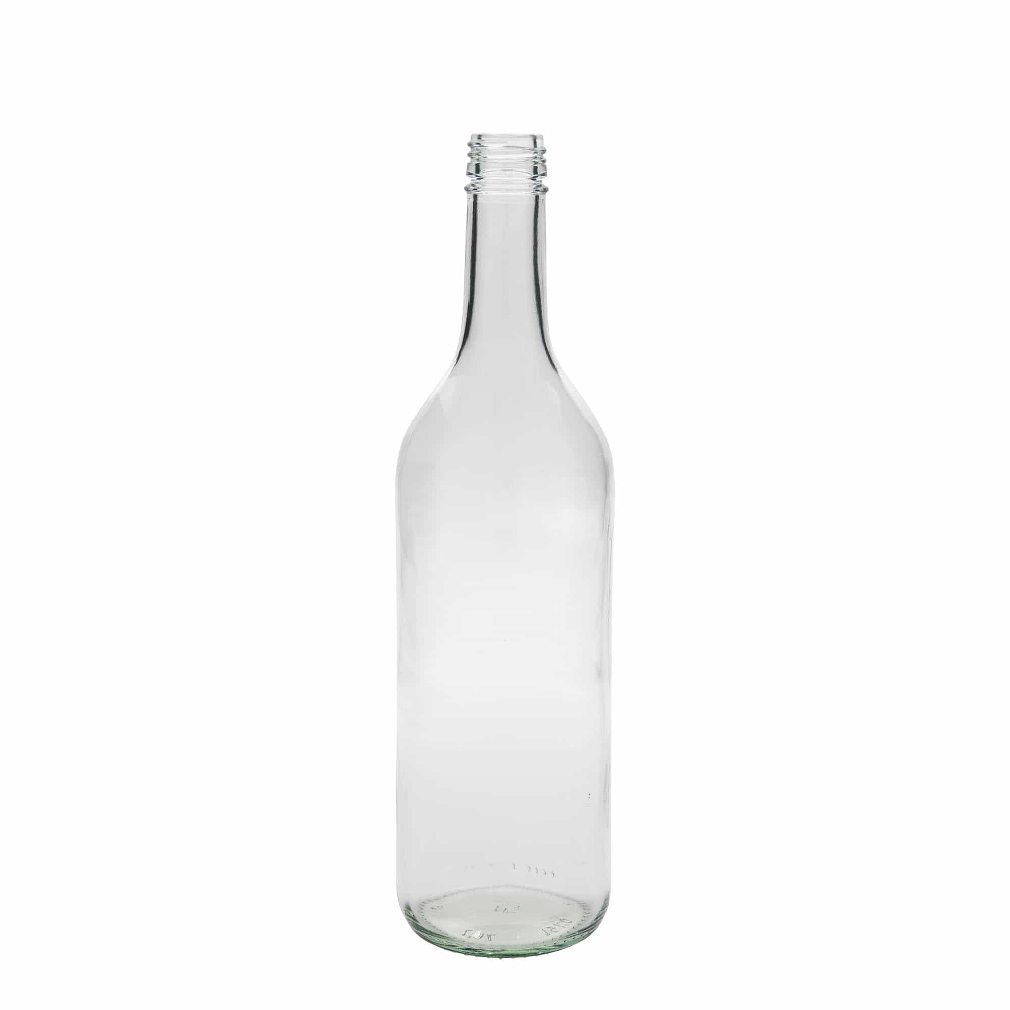 750 ml butelka szklana 'Bordeaux', gwint: PP 28