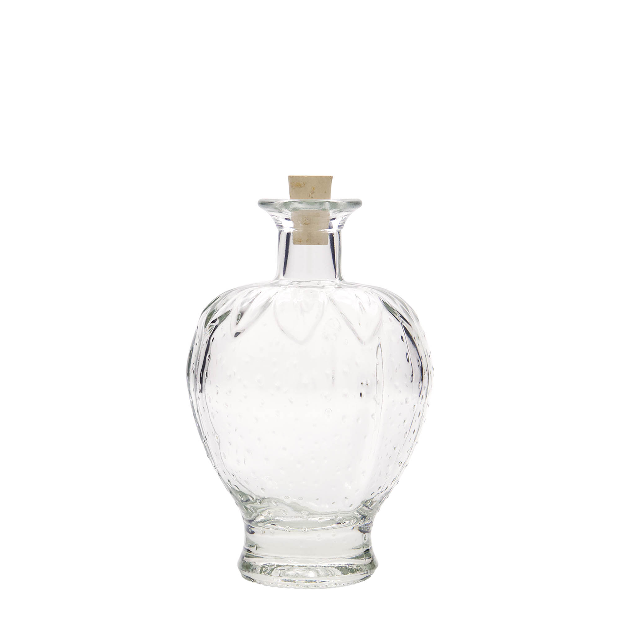 200 ml butelka szklana „Truskawka”, szyjka: korek 200 ml butelka szklana „Truskawka”, szyjka: korek