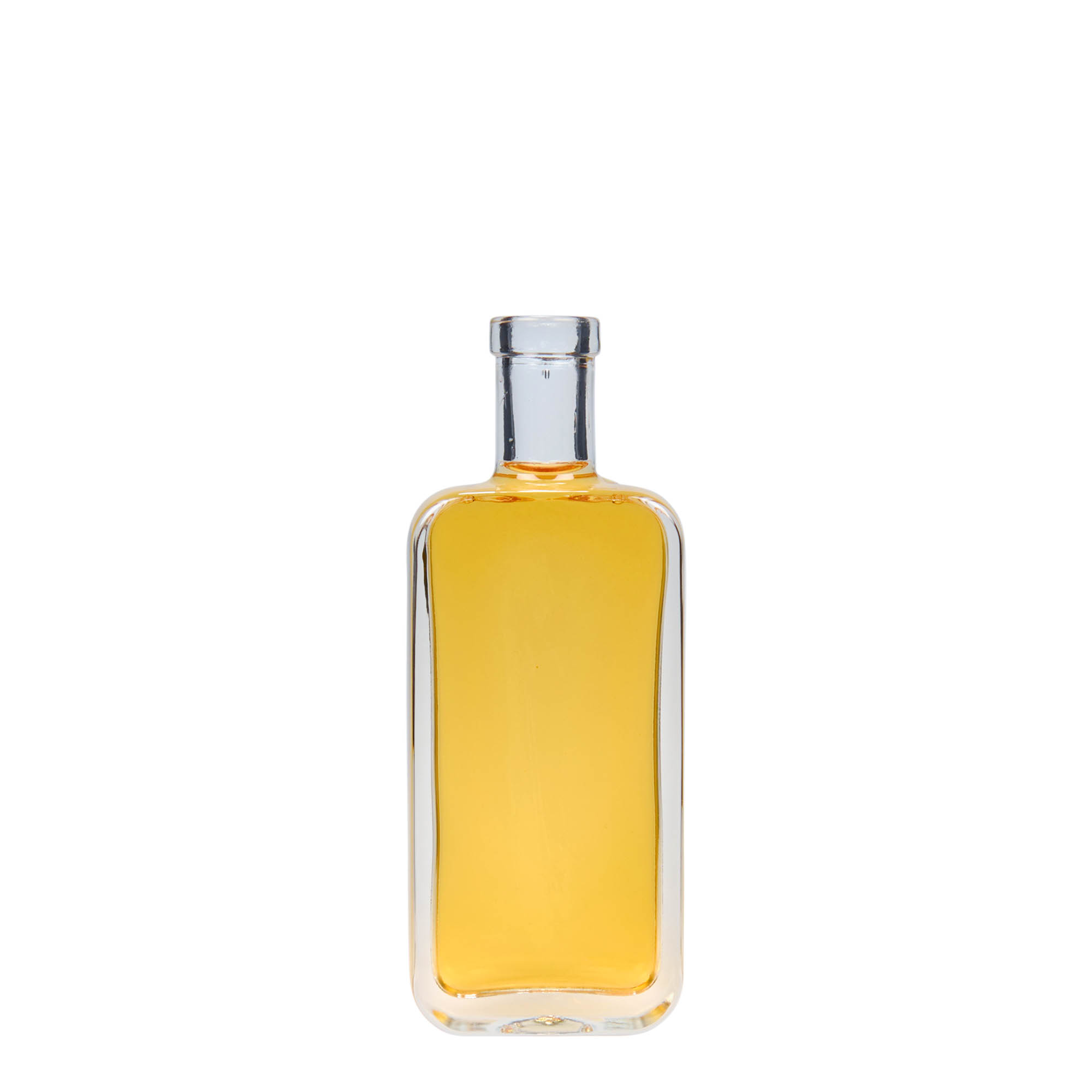 100 ml butelka szklana „Nice”, prostokątna, otwór: korek