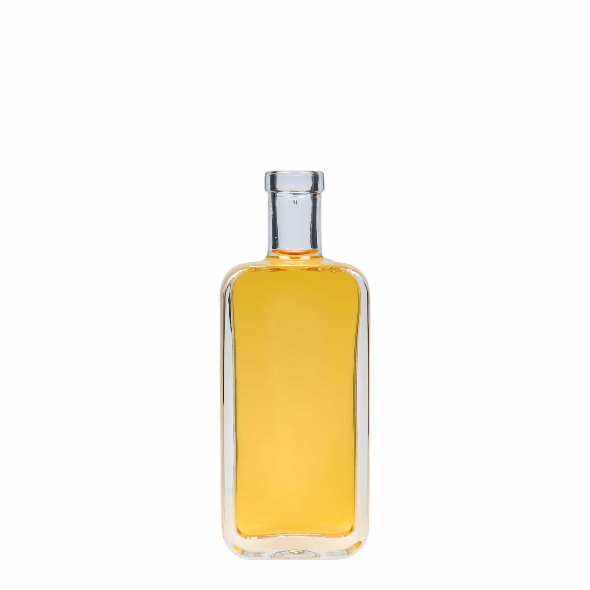 100 ml butelka szklana „Nice”, prostokątna, otwór: korek 100 ml butelka szklana „Nice”, prostokątna, otwór: korek