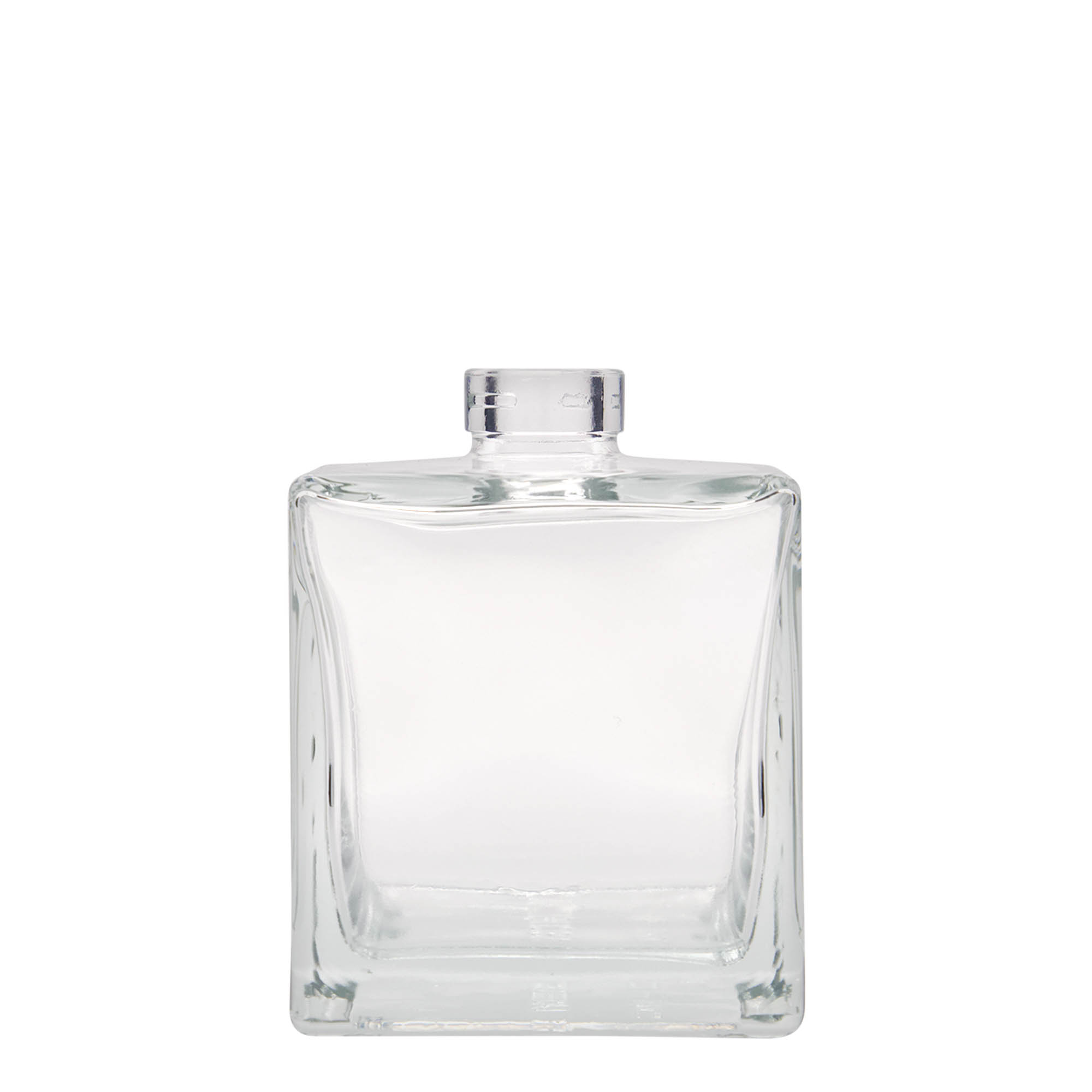 500 ml butelka szklana „Cube”, kwadratowa, szyjka: korek