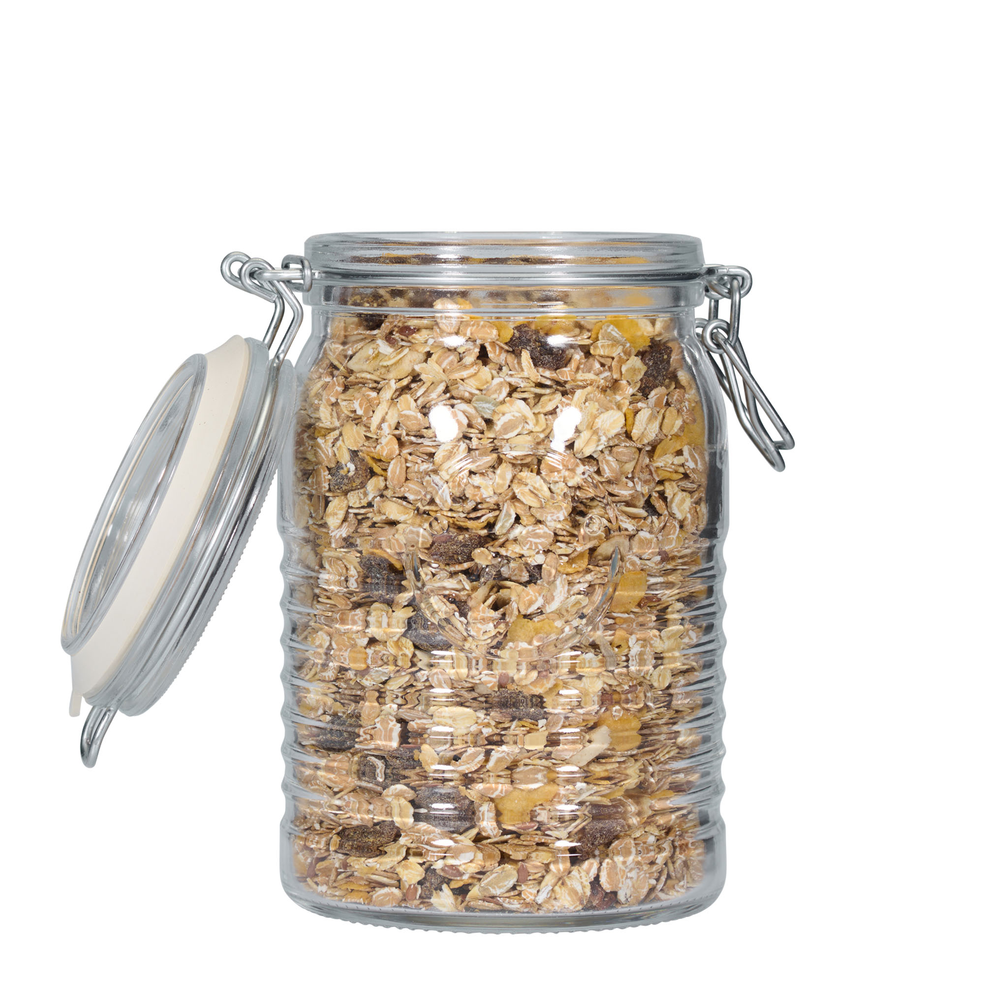 1.000 ml słoik z drucianym zamknięciem „Officina 1825”, otwór: zamknięcie druciane 1.000 ml słoik z drucianym zamknięciem „Officina 1825”, otwór: zamknięcie druciane