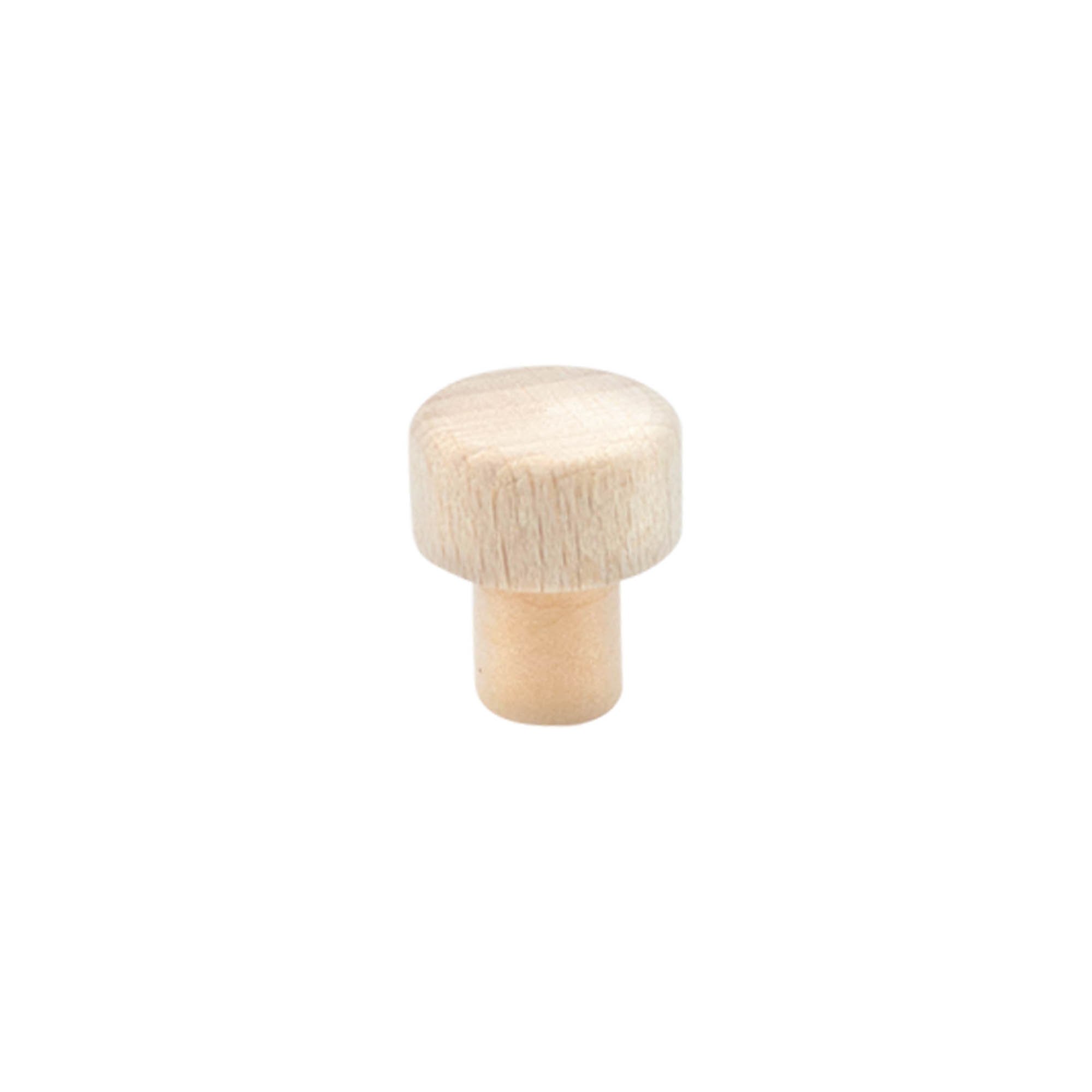 Korek z uchwytem 11 mm, drewno/plastik, do ustnika: korek