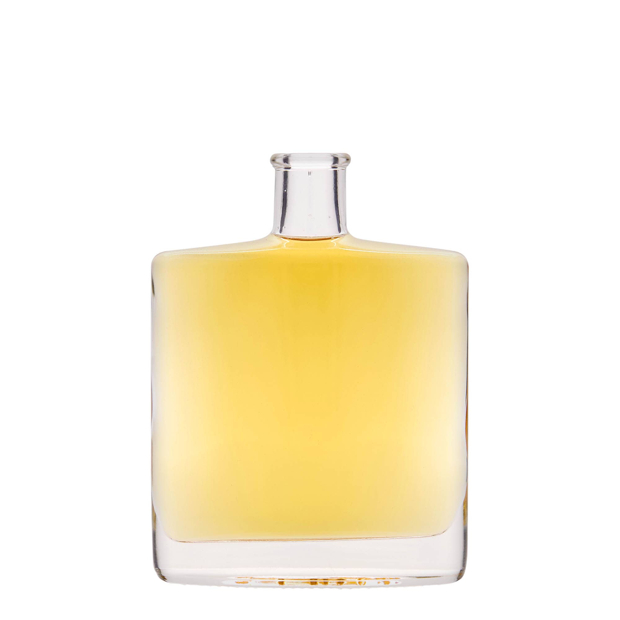 350 ml butelka szklana 'Zorbas', owalna, szyjka: korek