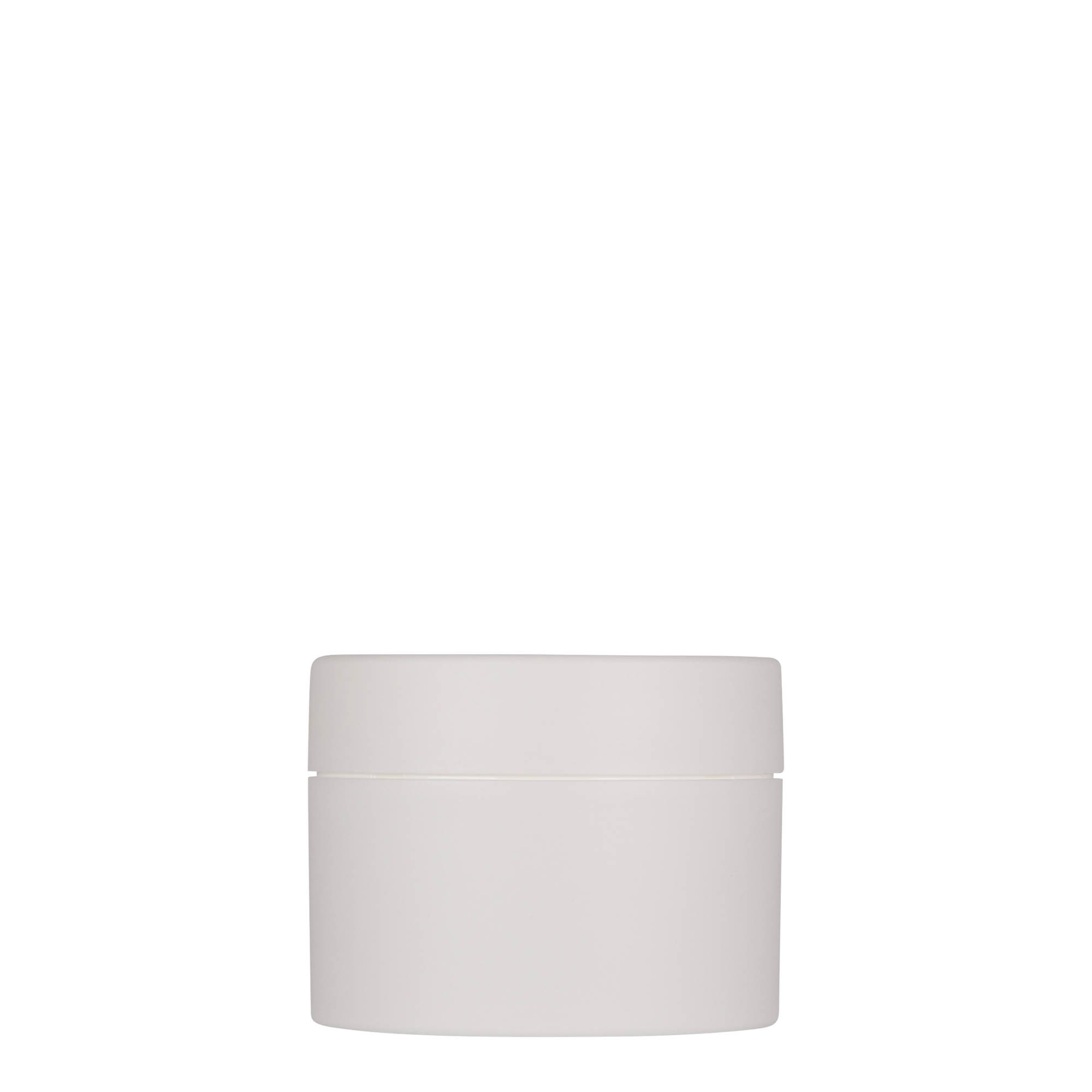 100 ml plastikowy pojemnik „Antonella”, PP, biały, otwór: zakrętka na gwint