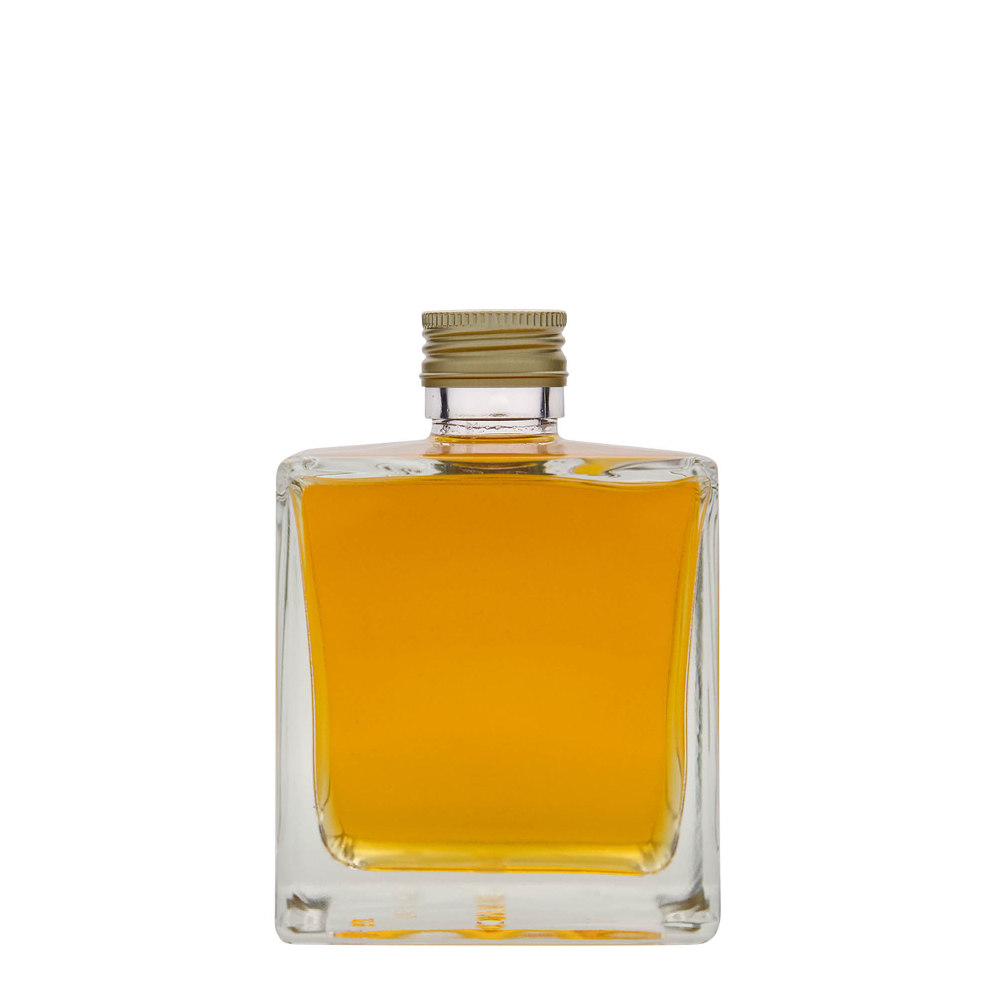 500 ml butelka szklana 'Cube', kwadratowa, gwint: PP 31,5