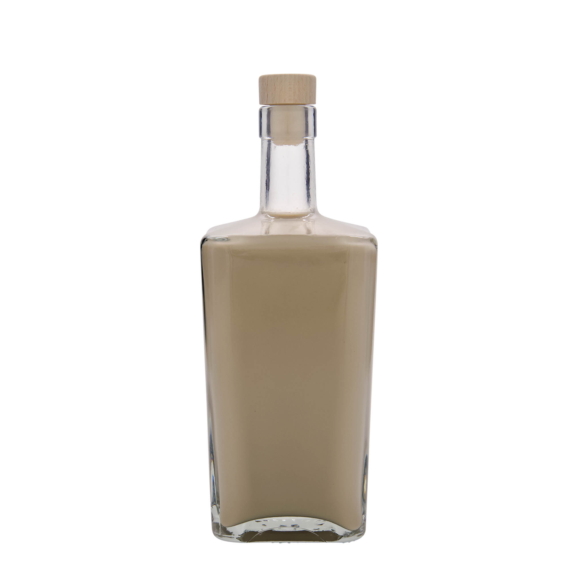 700 ml butelka szklana „Noel”, kwadratowa, otwór: korek