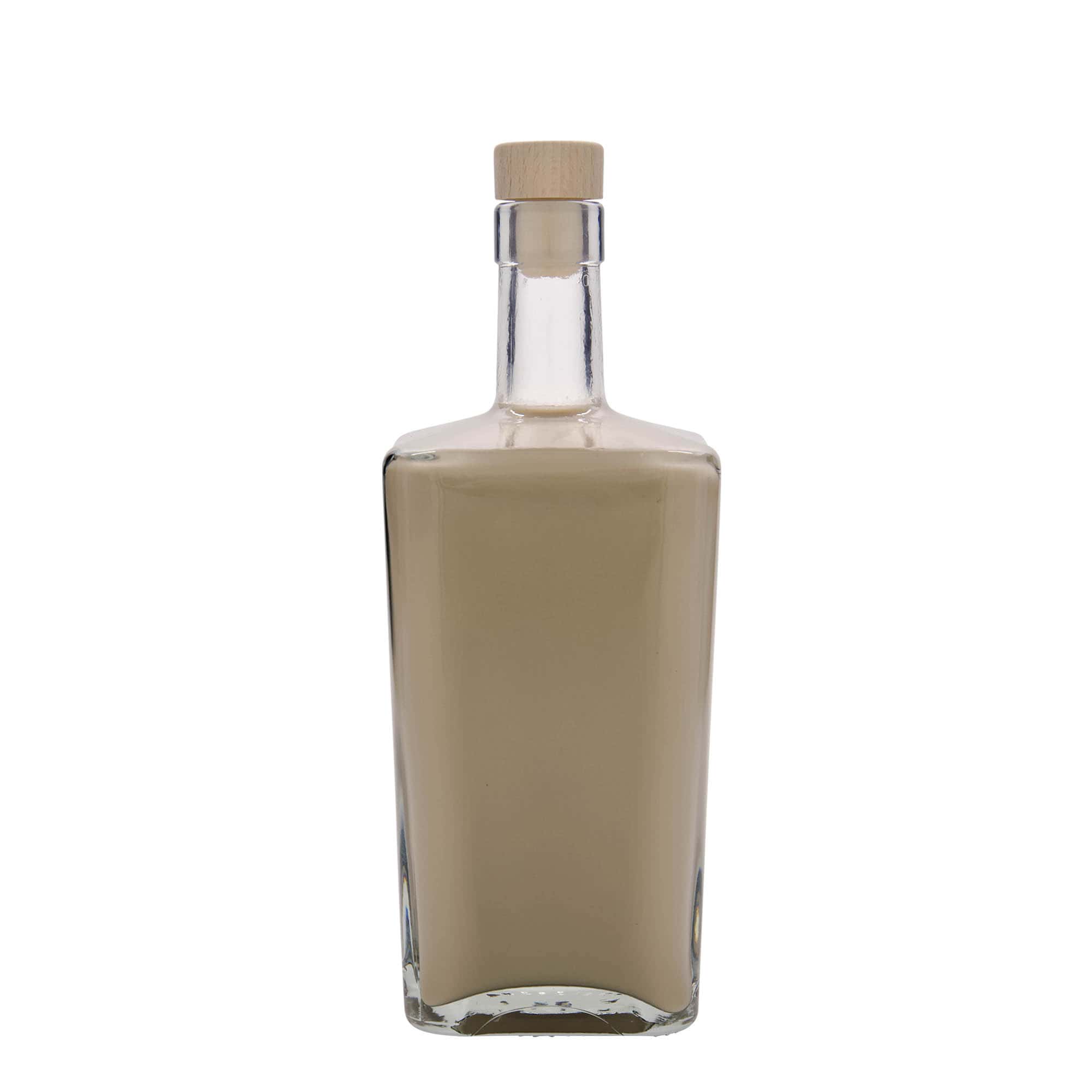 700 ml butelka szklana „Noel”, kwadratowa, otwór: korek