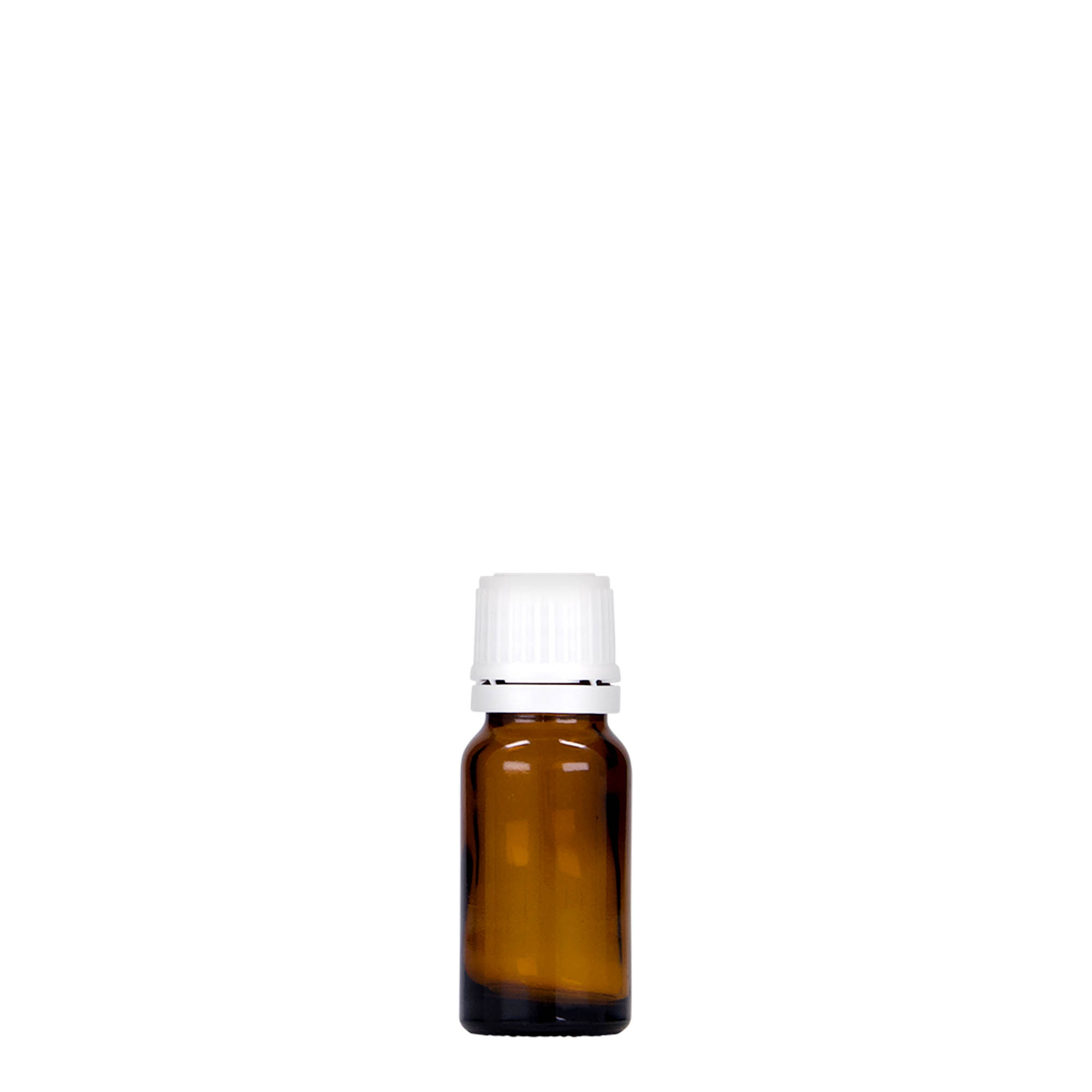 10 ml butelka medyczna, szkło, brązowa, wylot: DIN 18 10 ml butelka medyczna, szkło, brązowa, wylot: DIN 18