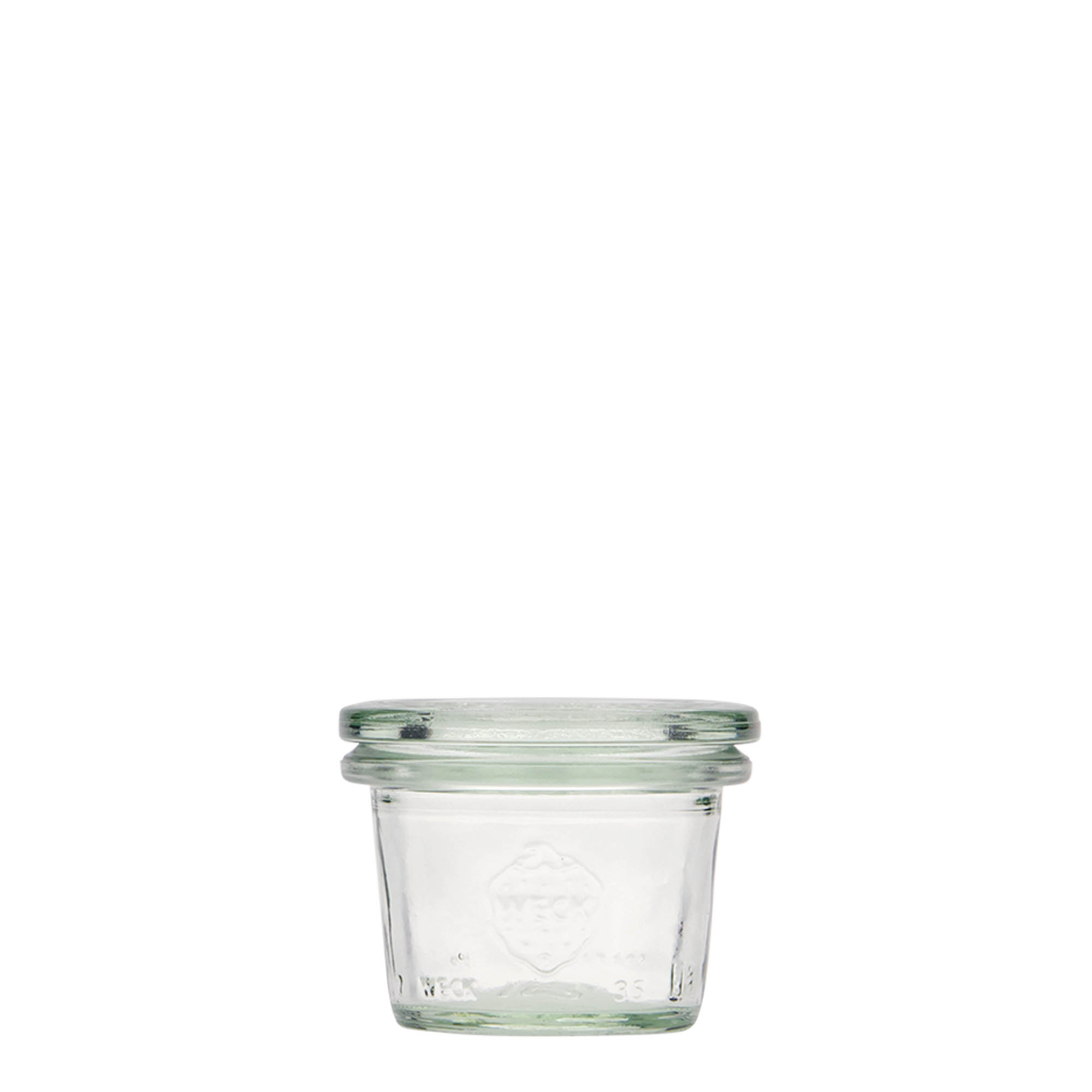 35 ml słoik WECK do odwracania, krawędź: okrągła 35 ml słoik WECK do odwracania, krawędź: okrągła