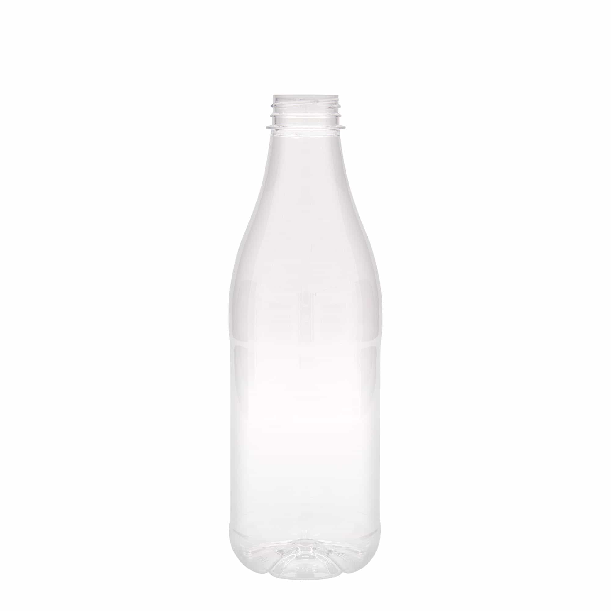 1000 ml butelka PET 'Milk and Juice', tworzywo sztuczne, zamknięcie: 38 mm 1000 ml butelka PET 'Milk and Juice', tworzywo sztuczne, zamknięcie: 38 mm