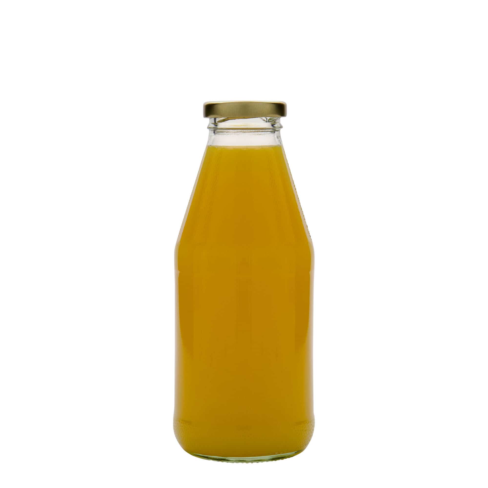 500 ml uniwersalna butelka z szerokim otworem, szkło, zamknięcie: twist off(TO 43)