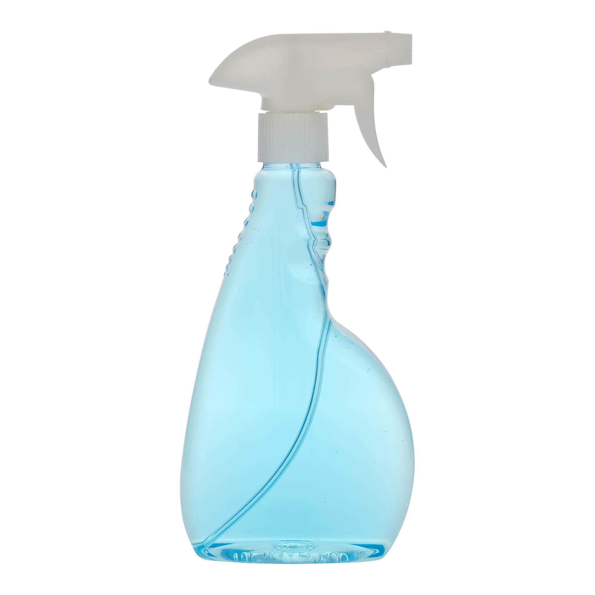 500 ml butelka PET z rozpylaczem 'Piccobello', prostokątna, tworzywo sztuczne, zamknięcie: zakrętka