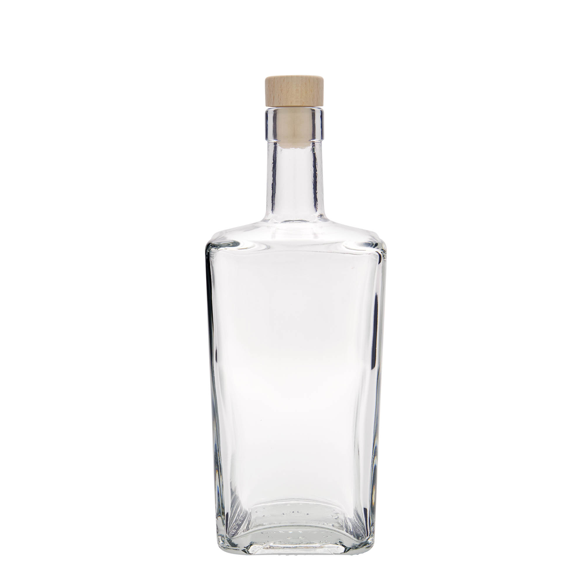 700 ml butelka szklana „Noel”, kwadratowa, otwór: korek