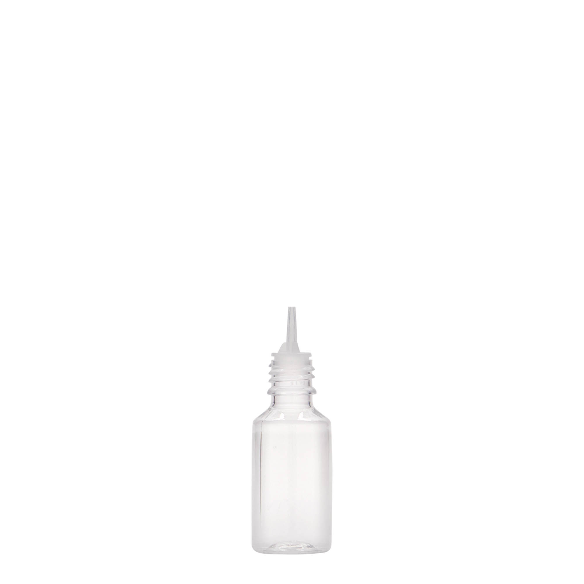 Butelka PET 10 ml „E-Liquid” z zabezpieczeniem jakościowym i zabezpieczeniem przed dziećmi, tworzywo sztuczne, zakończenie: zakrętka
