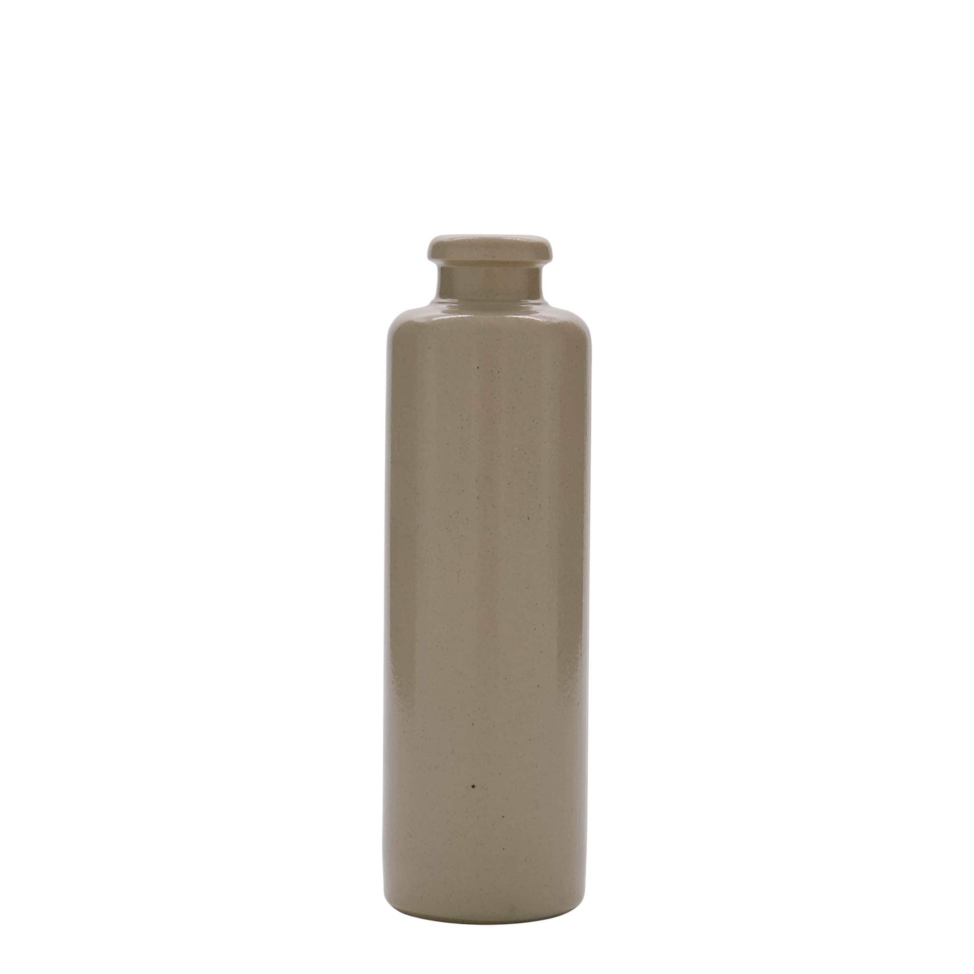 200 ml dzbanek do toniku, kamionka, beżowy, wylot: korek
