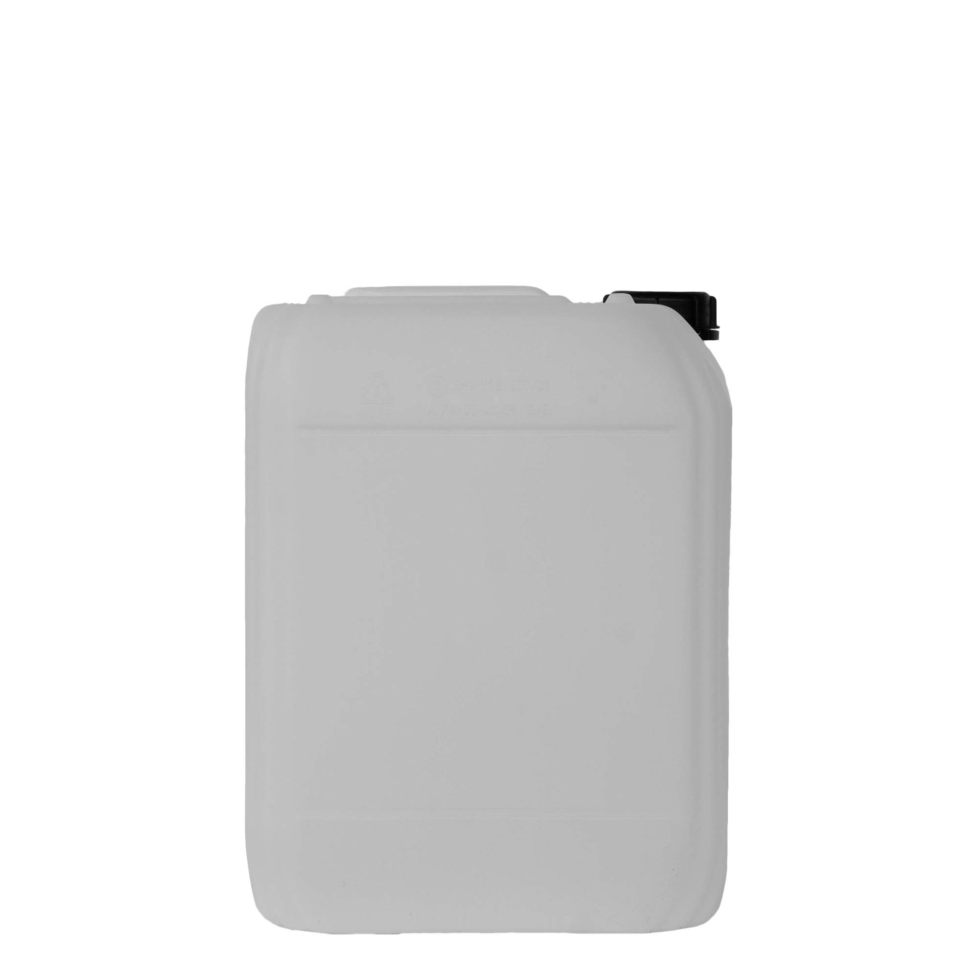 20 l kanister, prostokątny, tworzywo HDPE, naturalny, wylot: ND 60 20 l kanister, prostokątny, tworzywo HDPE, naturalny, wylot: ND 60