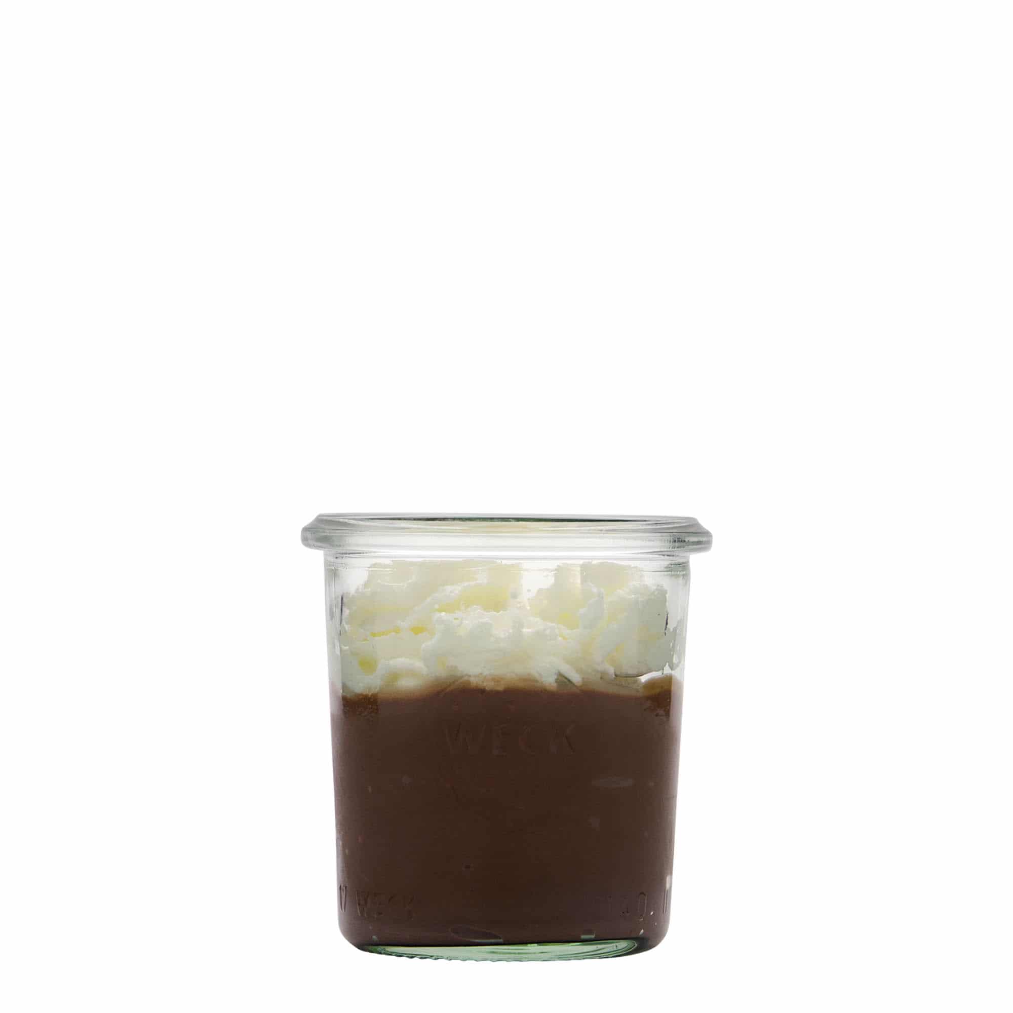 140 ml słoik prosty WECK, zamknięcie: krawędź okrągła