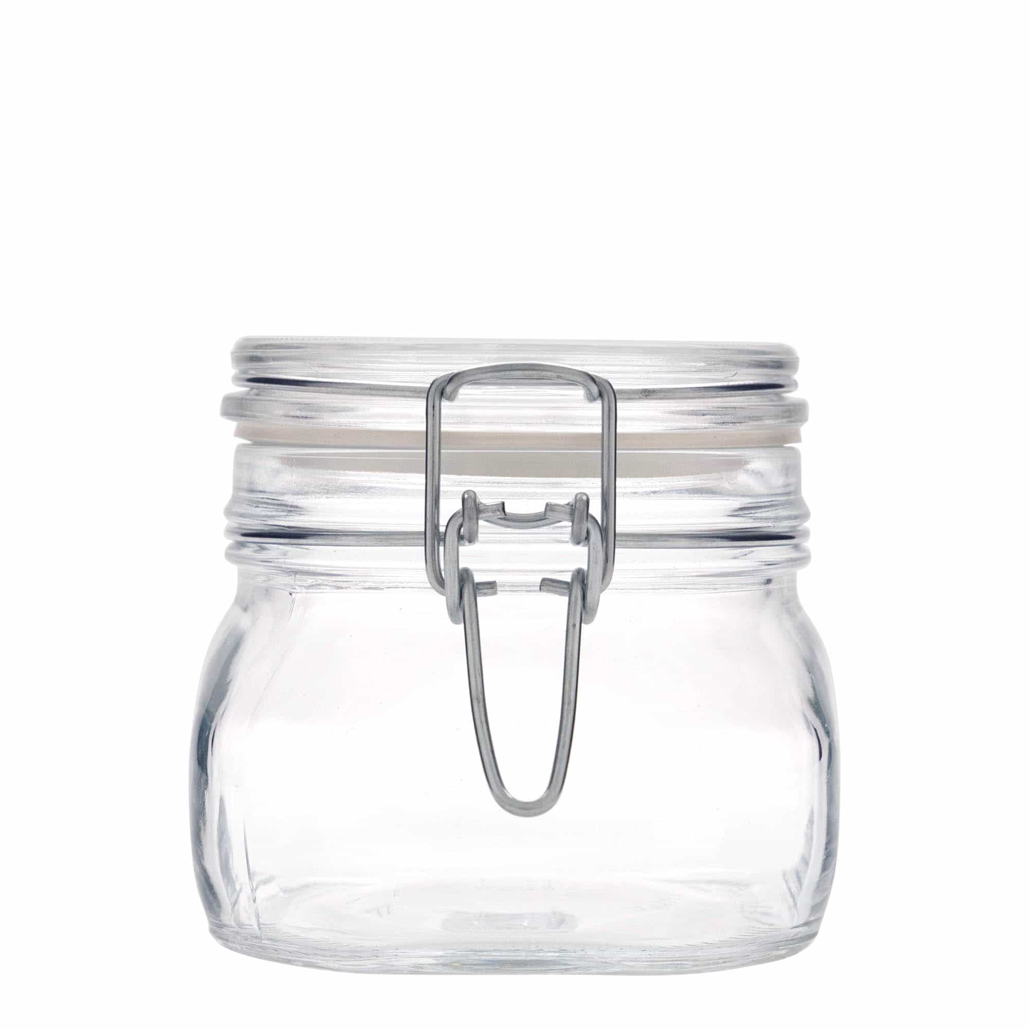 500 ml słoik z zamknięciem pałąkowym 'Fido', kwadratowy, zamknięcie: Zamknięcie pałąkowe 500 ml słoik z zamknięciem pałąkowym 'Fido', kwadratowy, zamknięcie: Zamknięcie pałąkowe