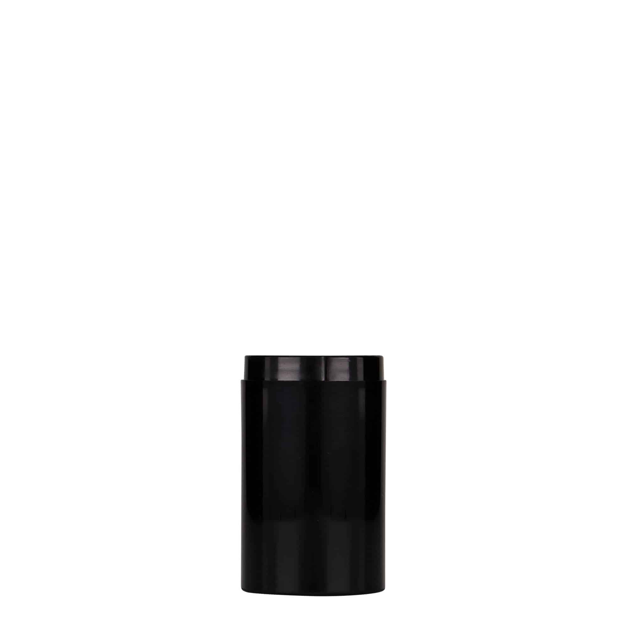 30 ml dyspenser beztlenowy „Mezzo”, tworzywo sztuczne PP, czarny