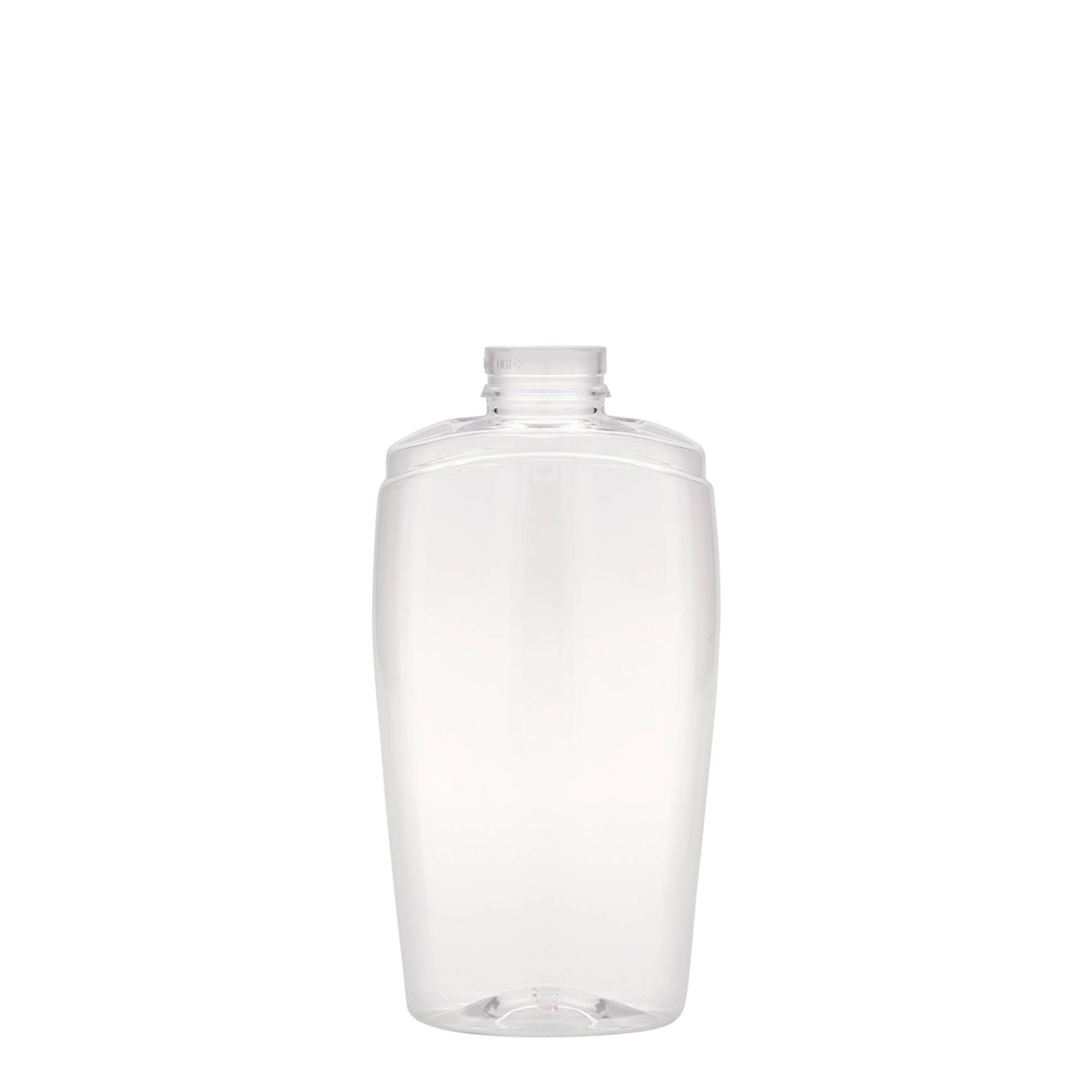 200 ml butelka PET „Squeeze”, owalna, z tworzywa sztucznego