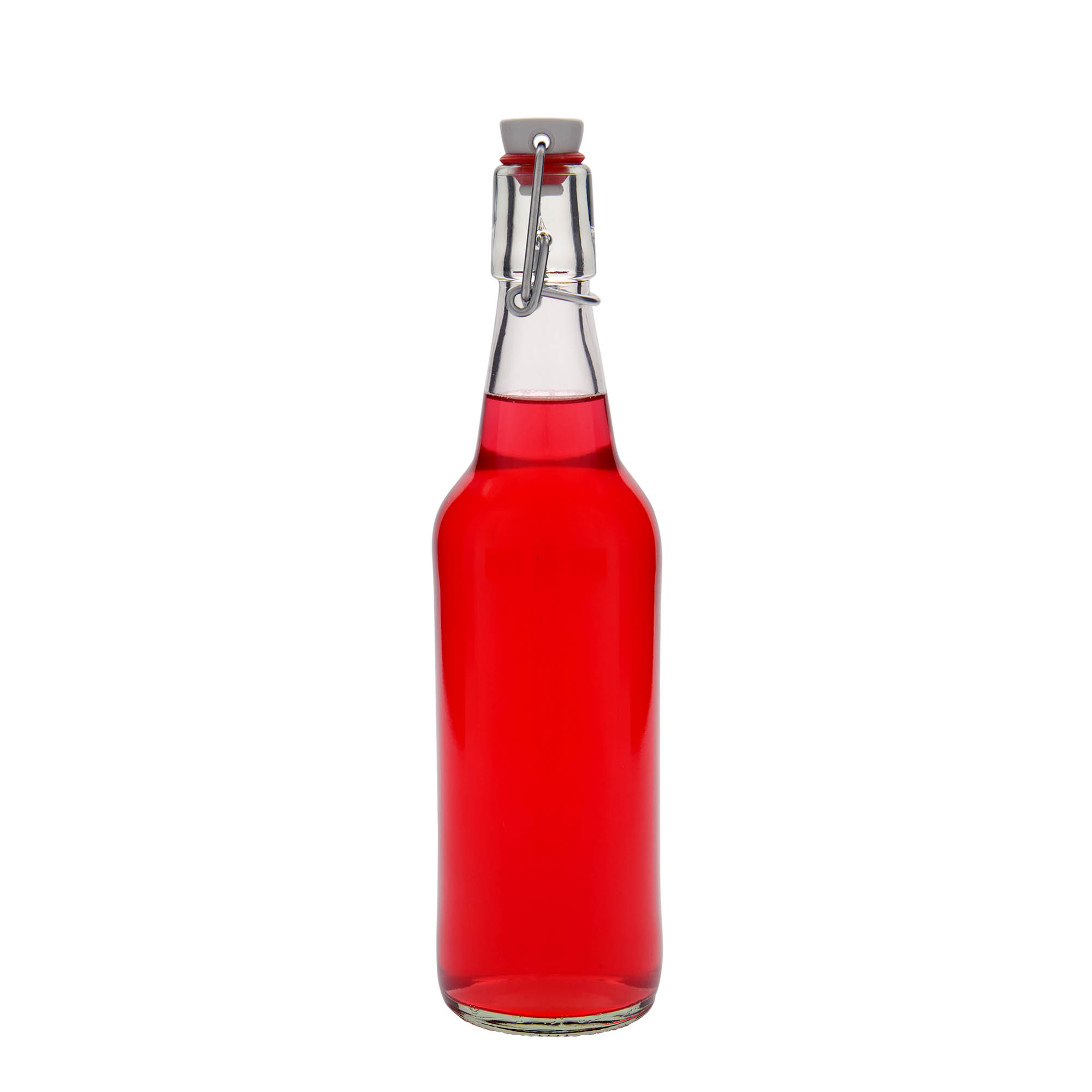 500 ml butelka piwa, szkło, szyjka: zamknięcie na klamrę