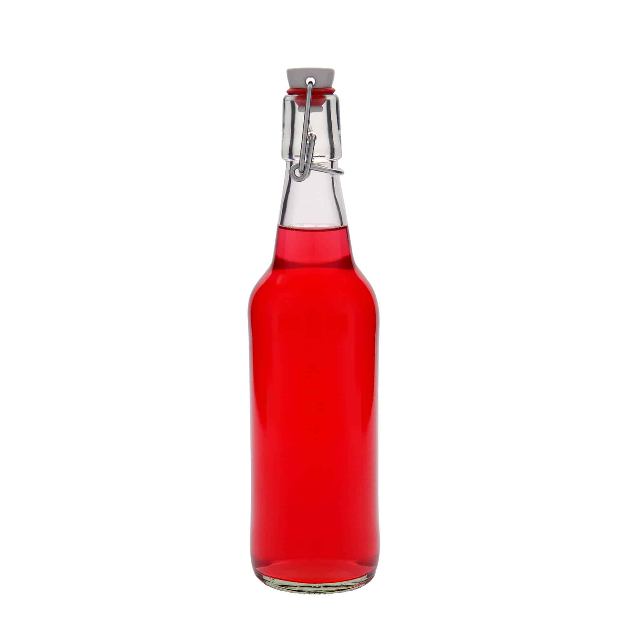500 ml butelka piwa, szkło, szyjka: zamknięcie na klamrę