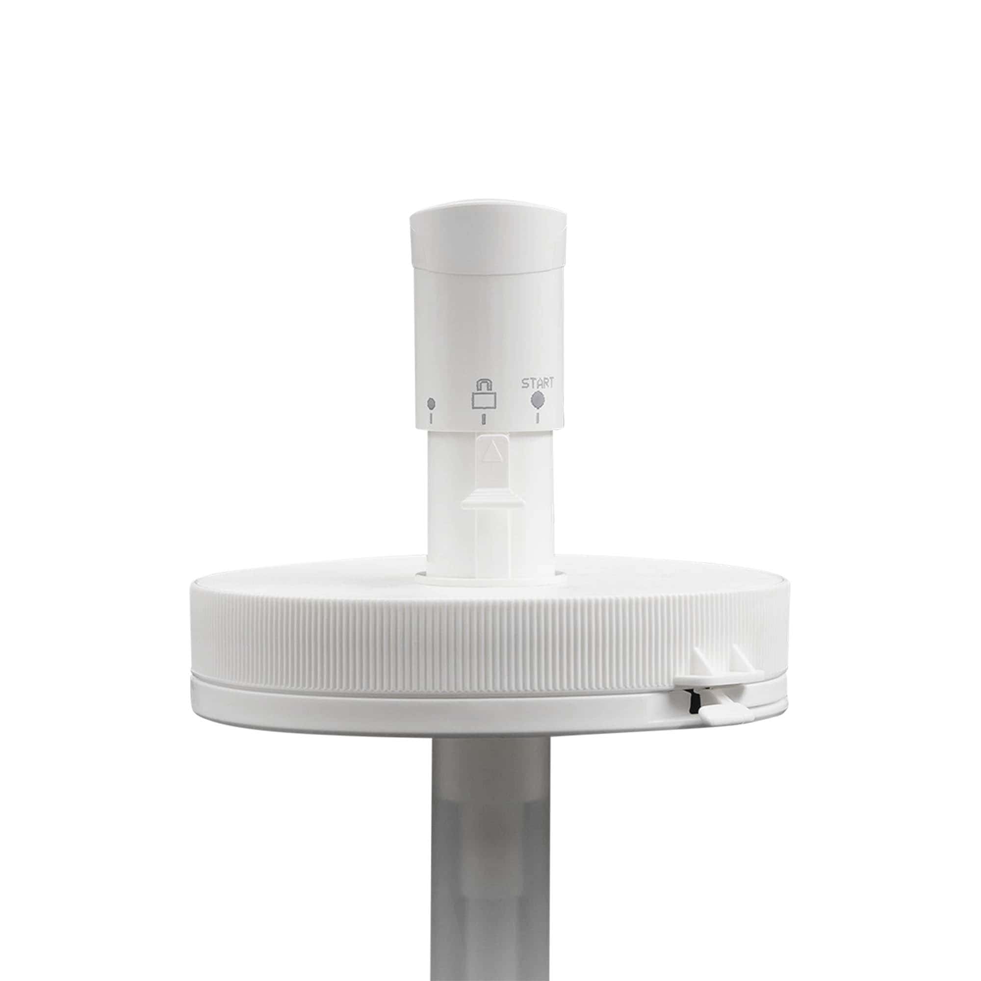 Pompa dozująca do 1.240 ml 'Securibox', tworzywo sztuczne PE, biały, do wylotu: zakrętka na gwint